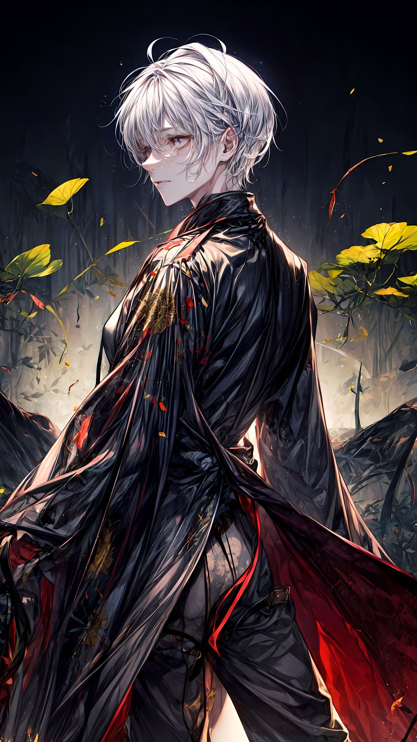 AI绘画本-二次元男生人工智能