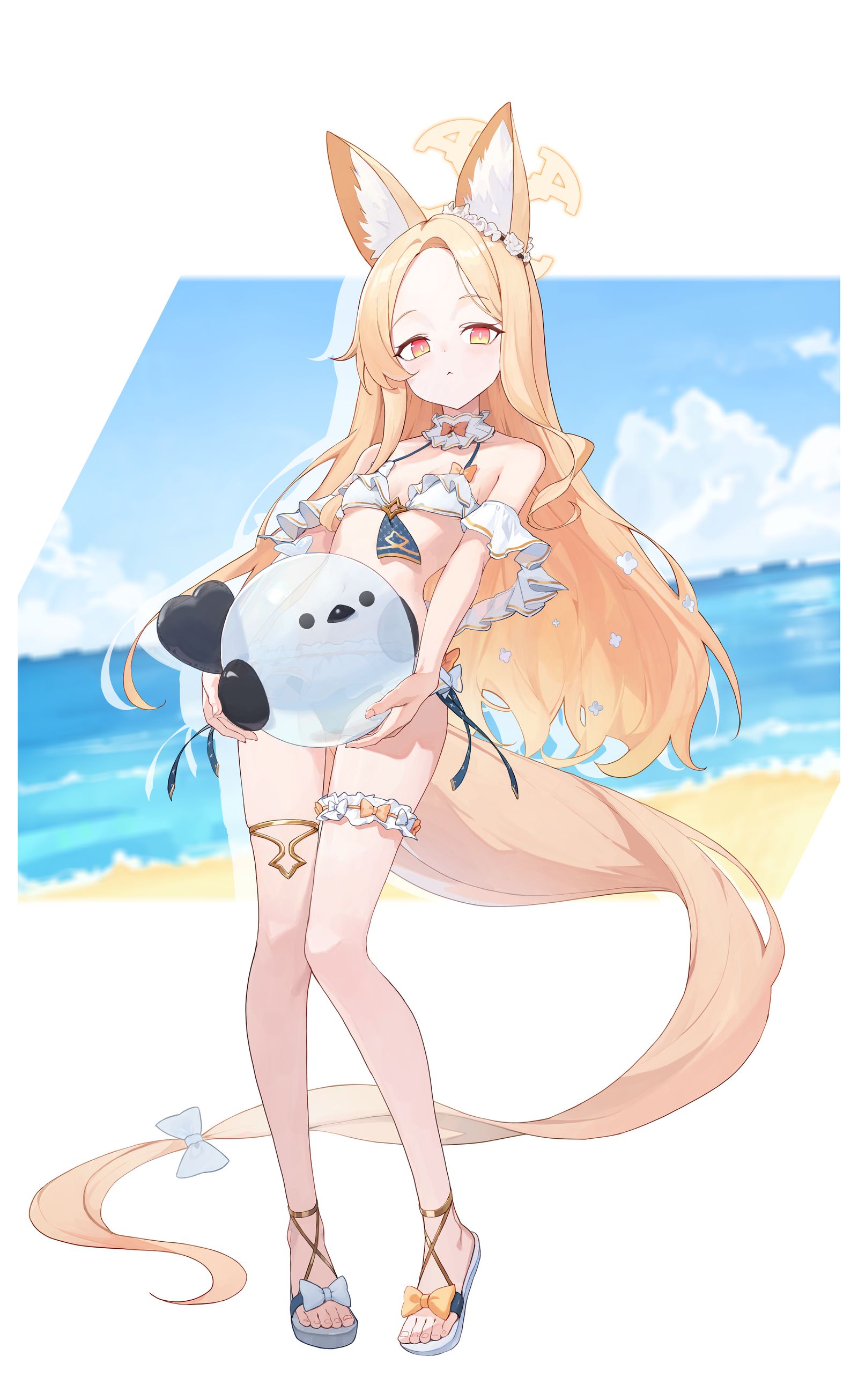 水着セイア插画图片壁纸
