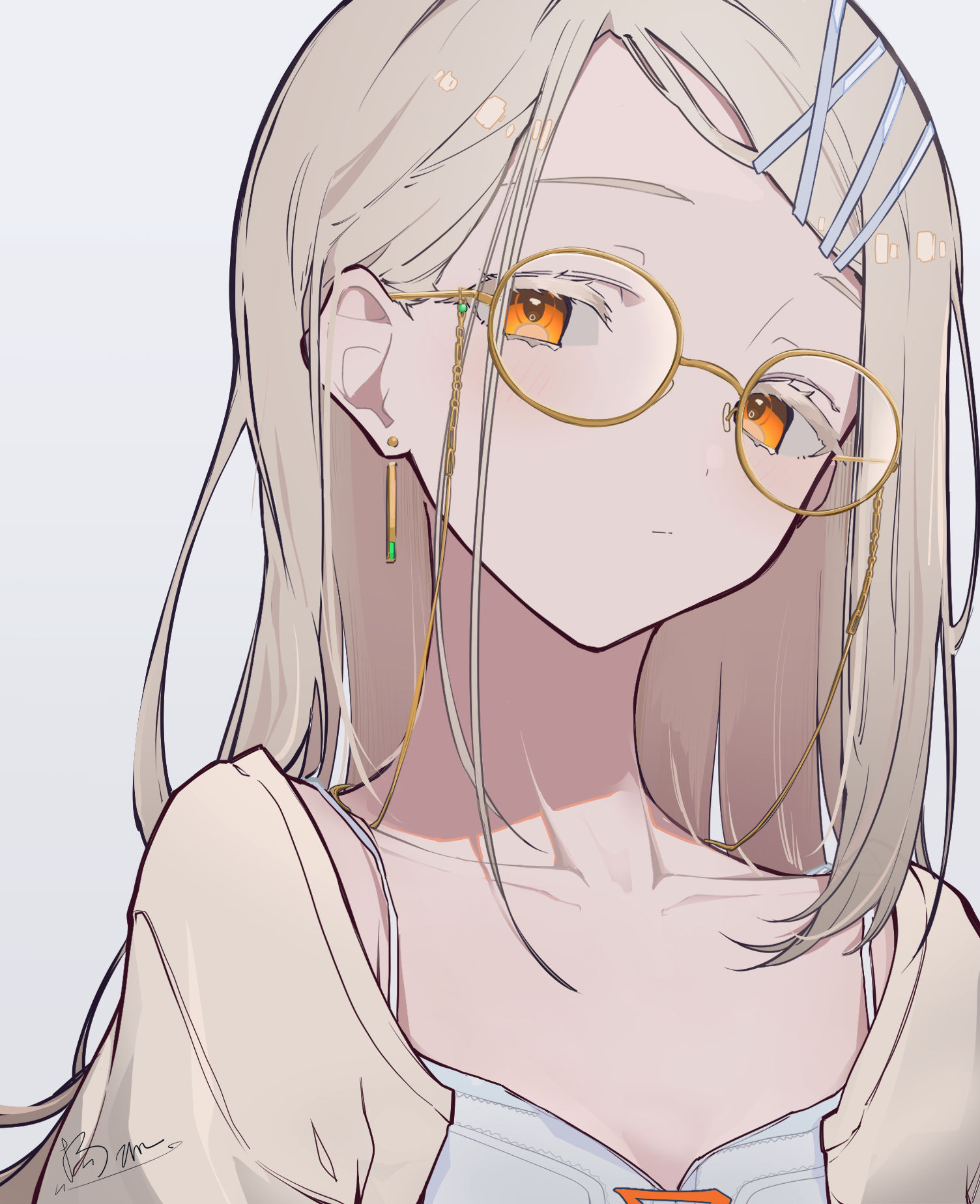 眼鏡広插画图片壁纸