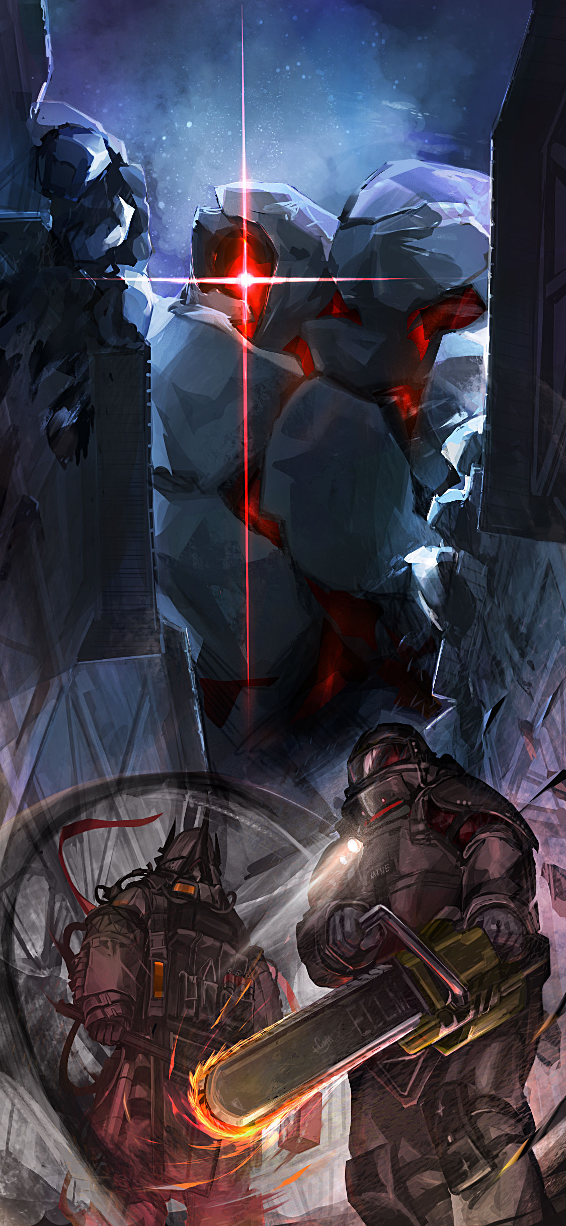 巨像插画图片壁纸