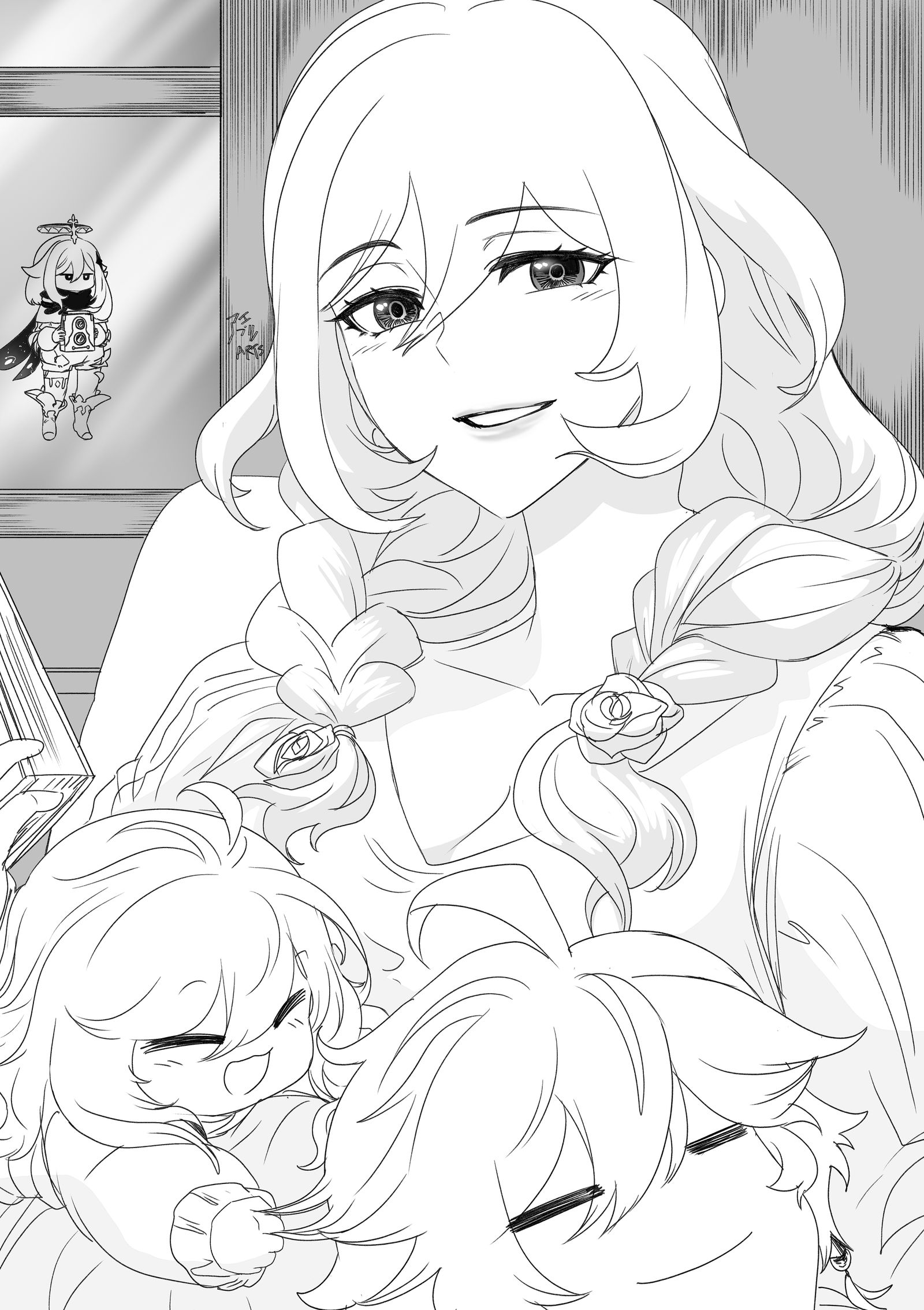 celebrating 60k reach~!! on fb