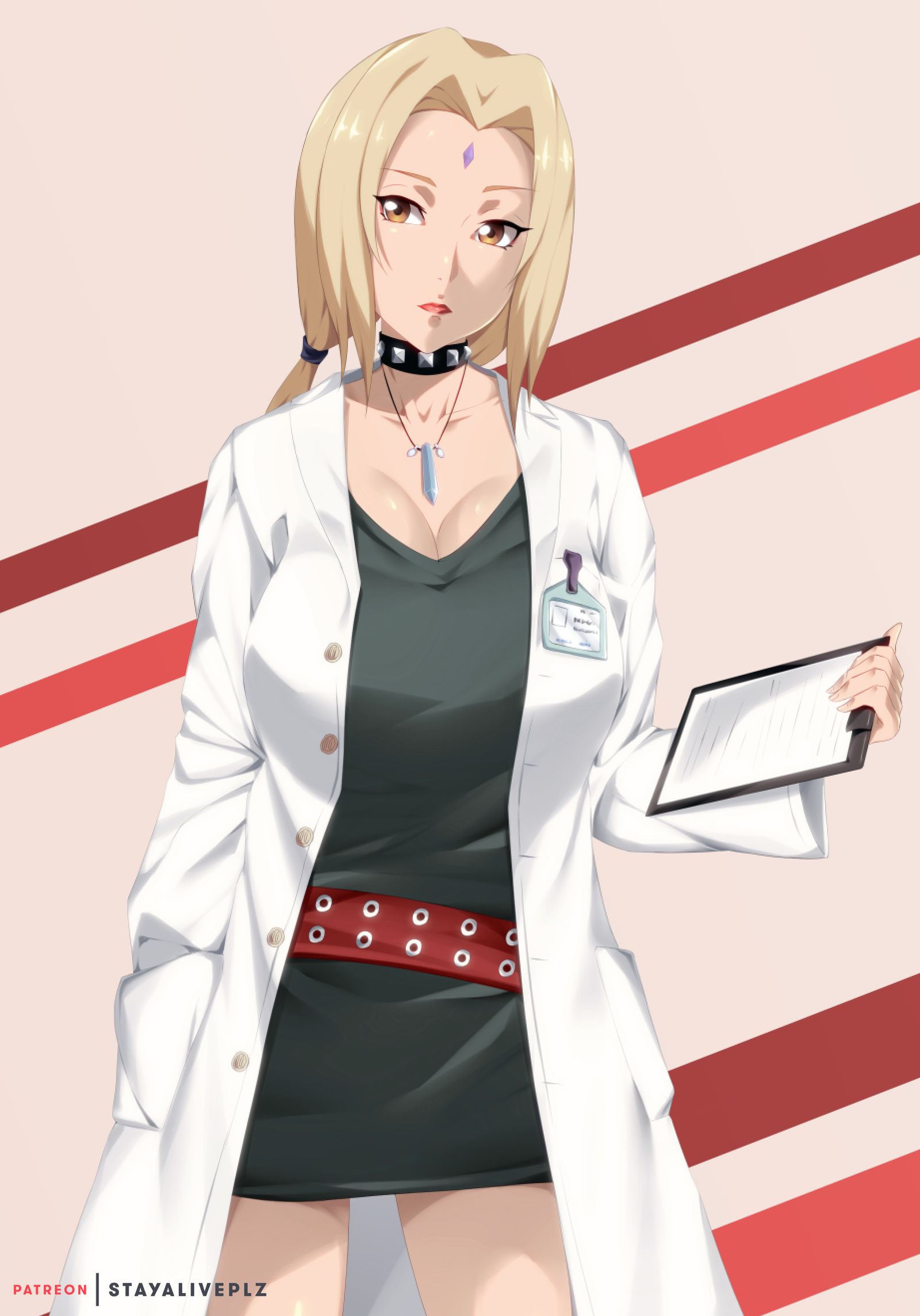 綱手 Tsunade (武見妙 Tae Takemi)插画图片壁纸