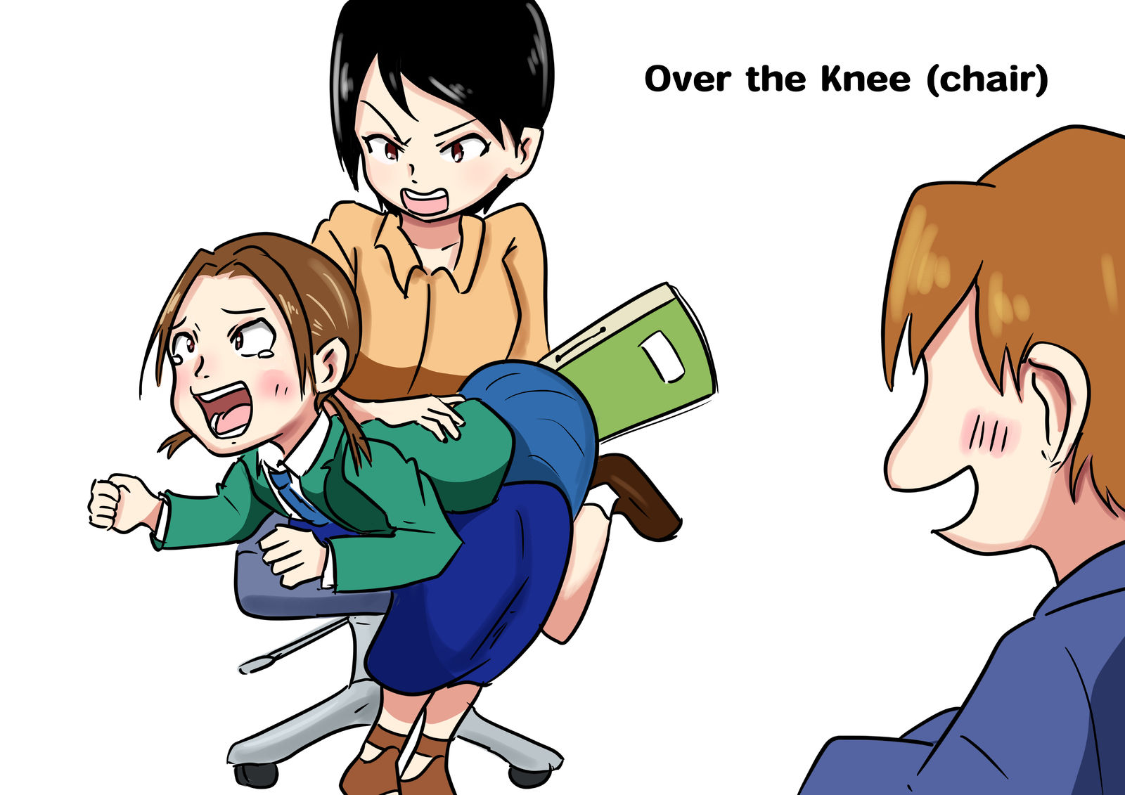 Spanking-Positions 2023 : OTK插画图片壁纸