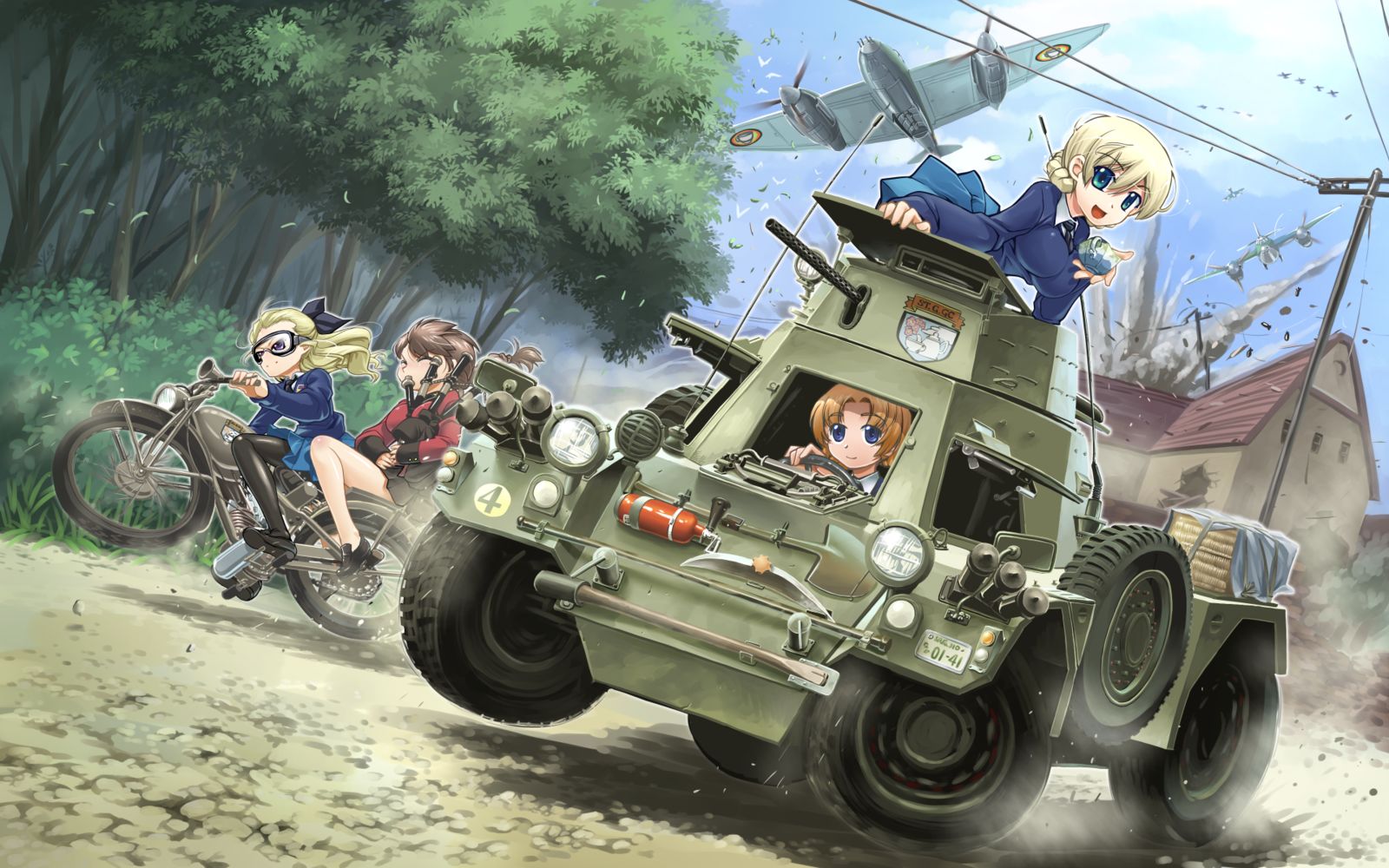 聖グロリアーナが征く！