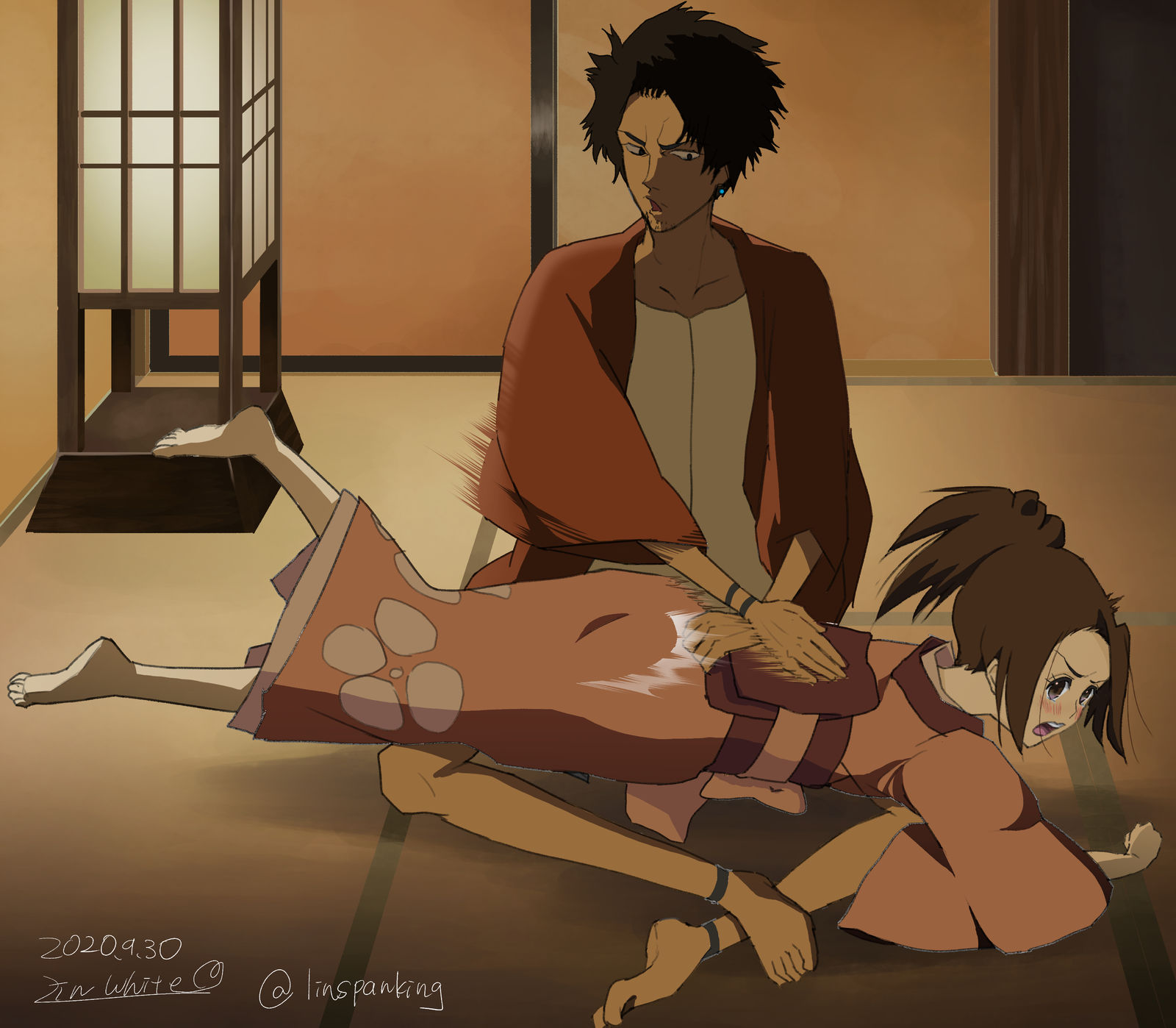 サムライチャンプルーより　ムゲン×フウ