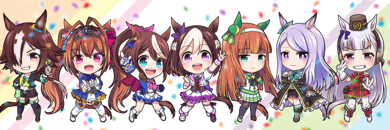 【ウマ娘】チームスピカ头像同人高清图