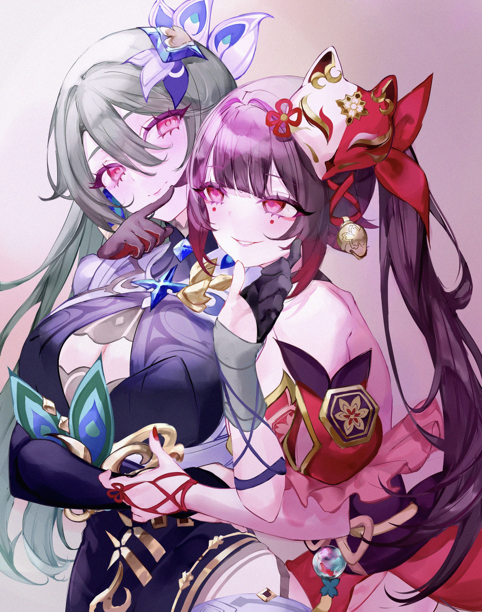 花火×ヴィタ插画图片壁纸