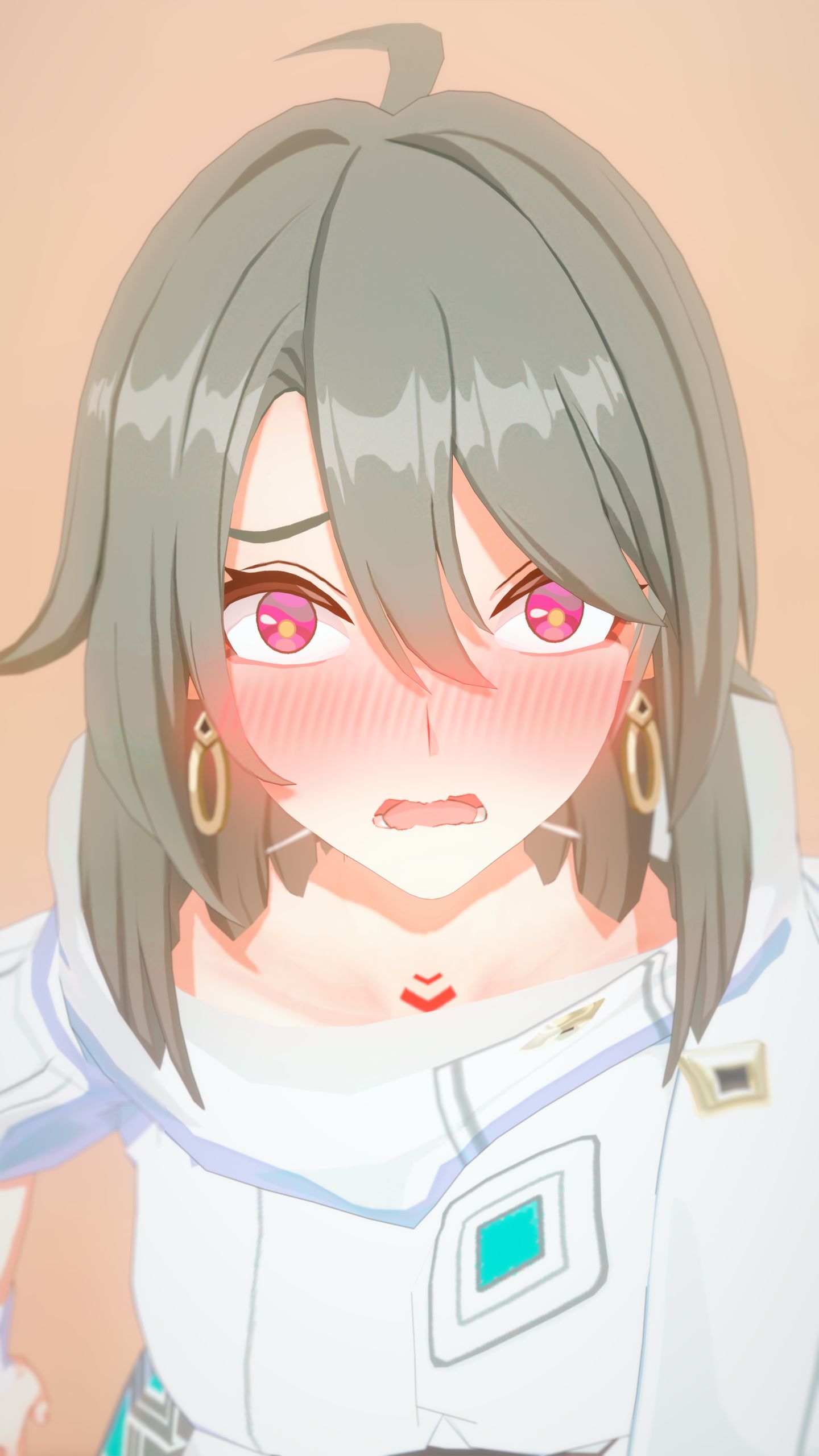 Vita is Blushing插画图片壁纸