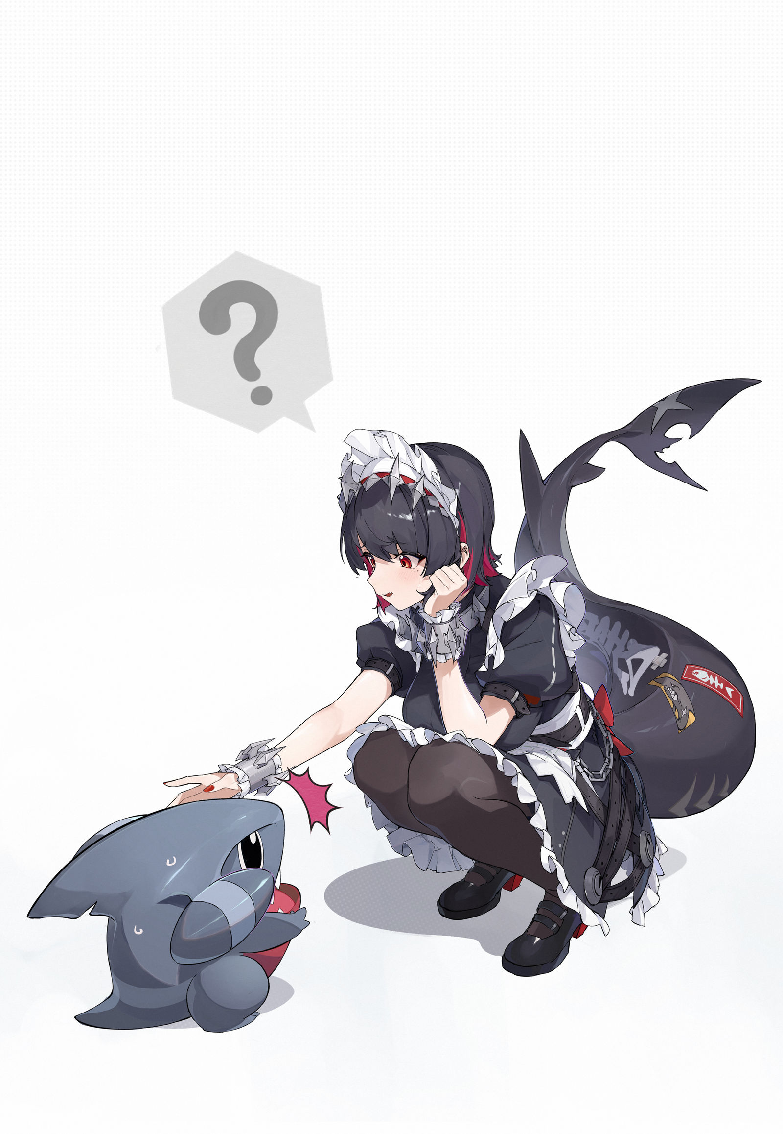  ：？ ：！！插画图片壁纸