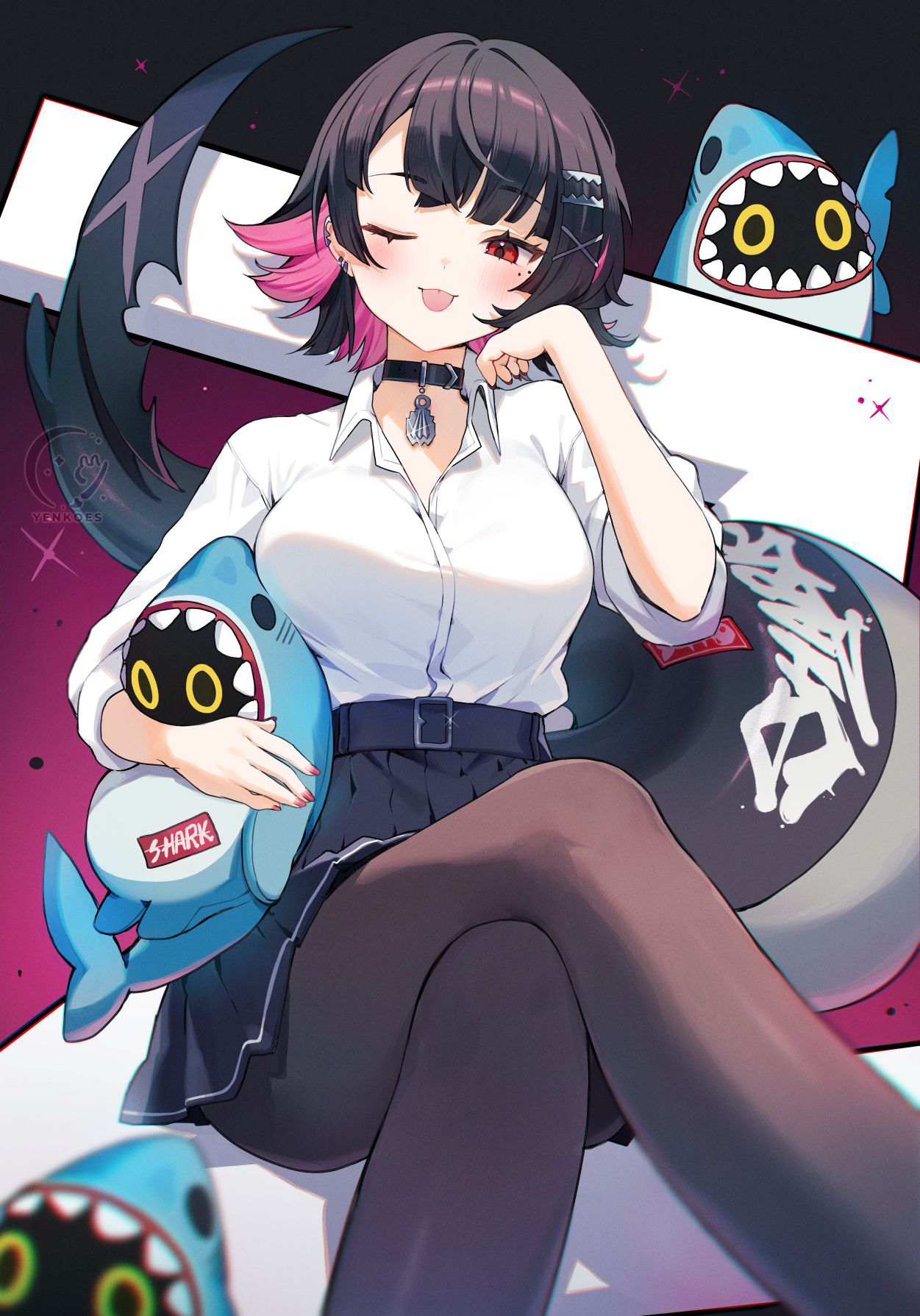 Casual Ellen插画图片壁纸