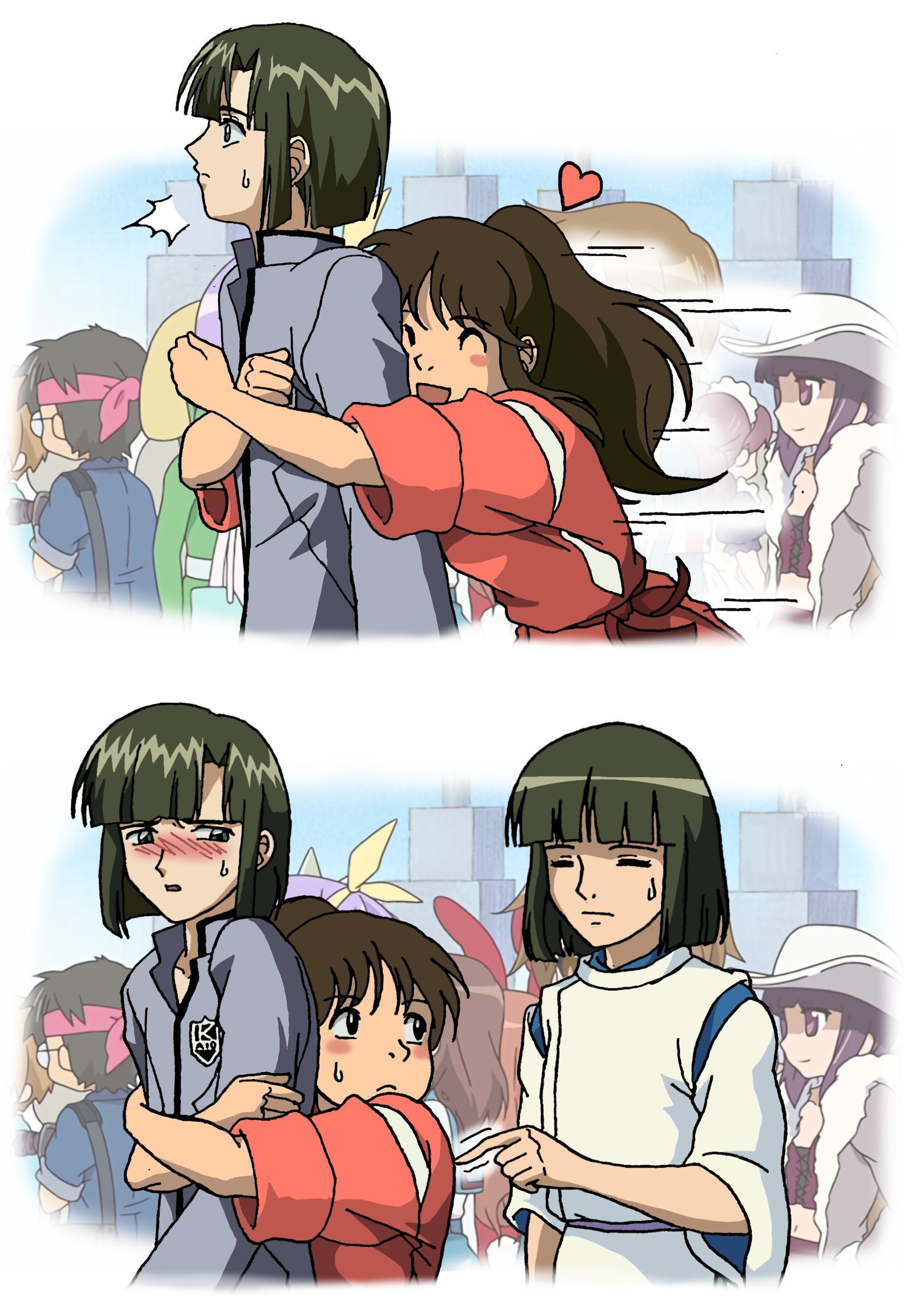 认错老公的小千插画图片壁纸