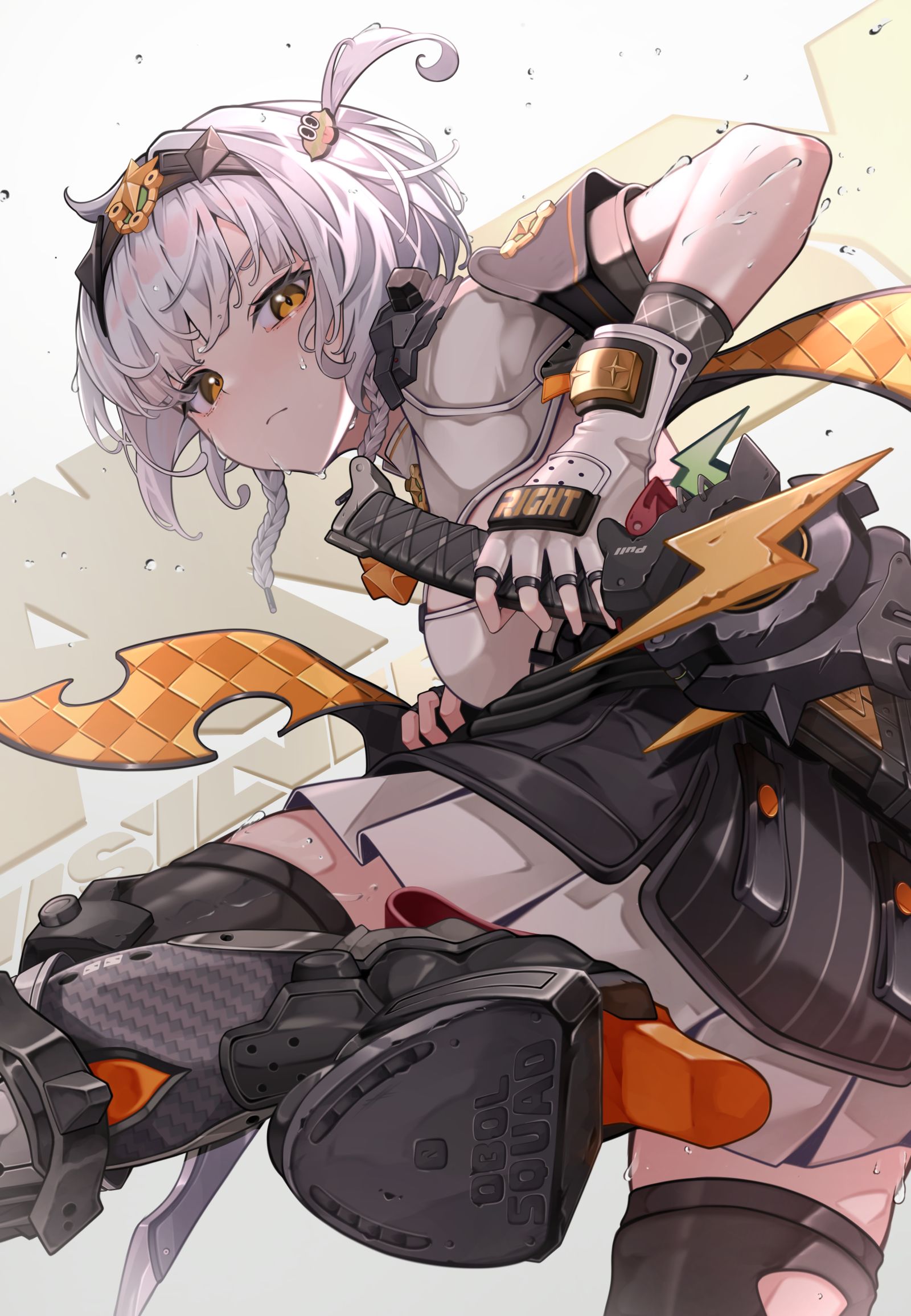 シルバーソルジャー・アンビー插画图片壁纸