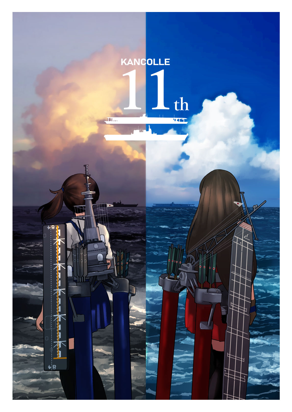艦これ   11周年  插画图片壁纸