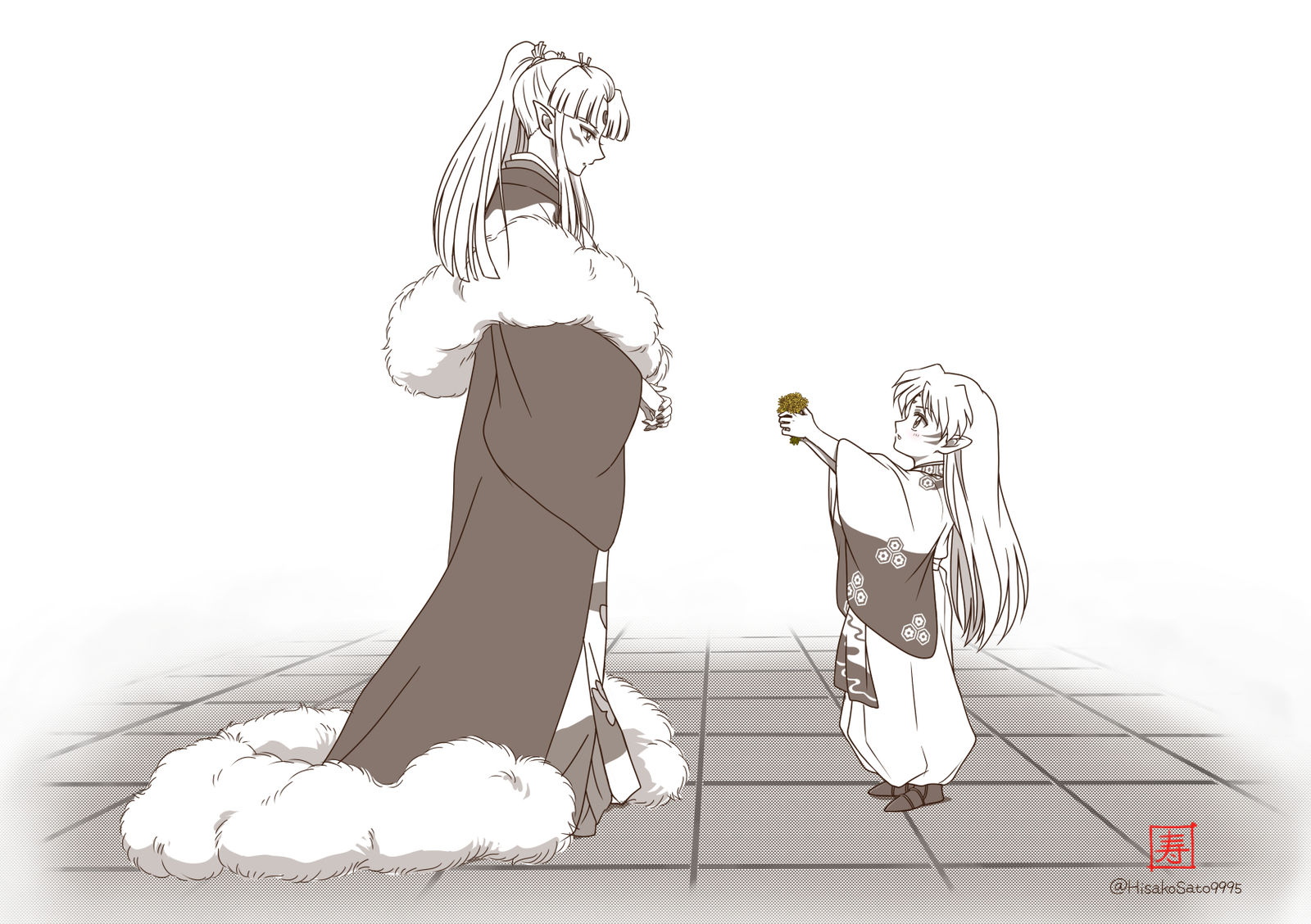 母の日（妄想）-犬夜叉杀生丸