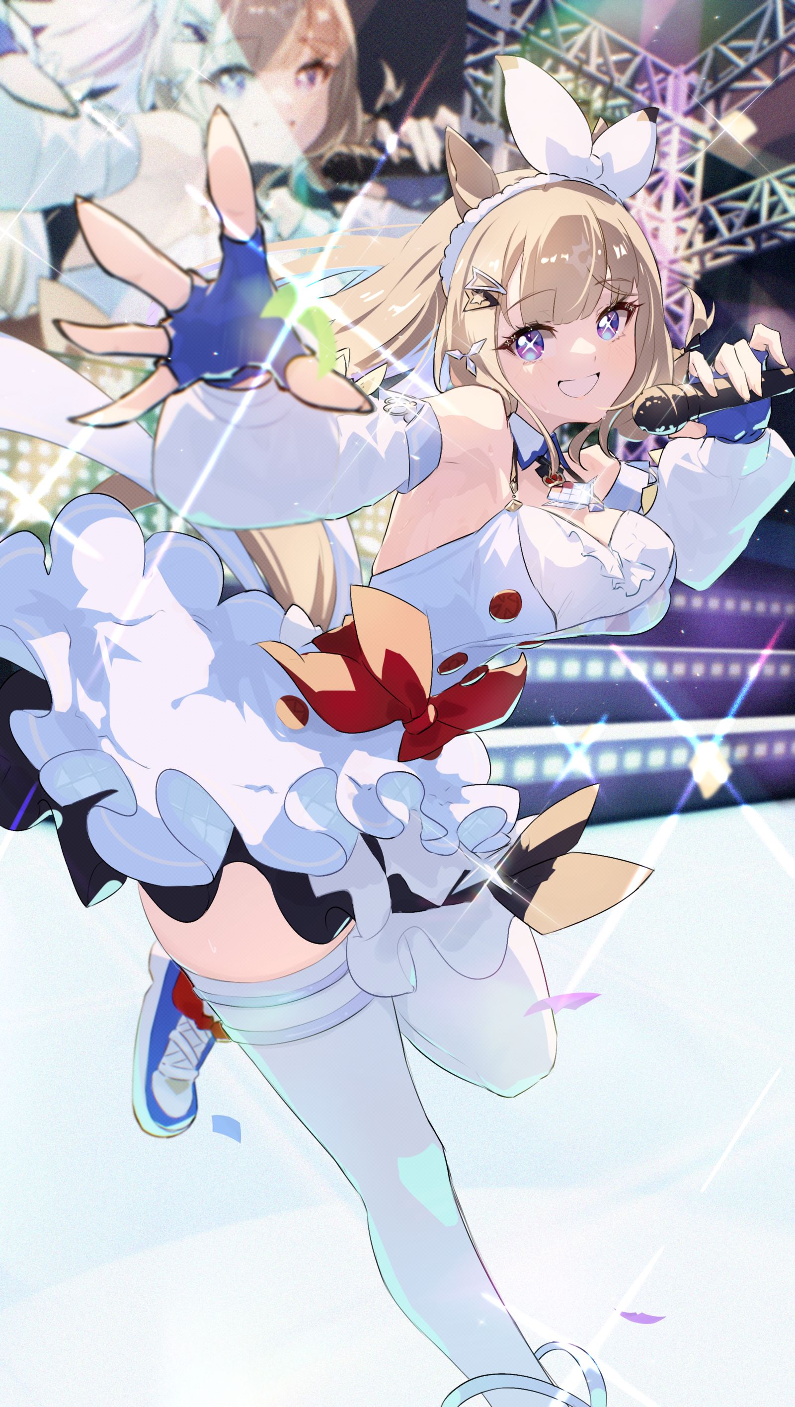 アーモンドアイ插画图片壁纸