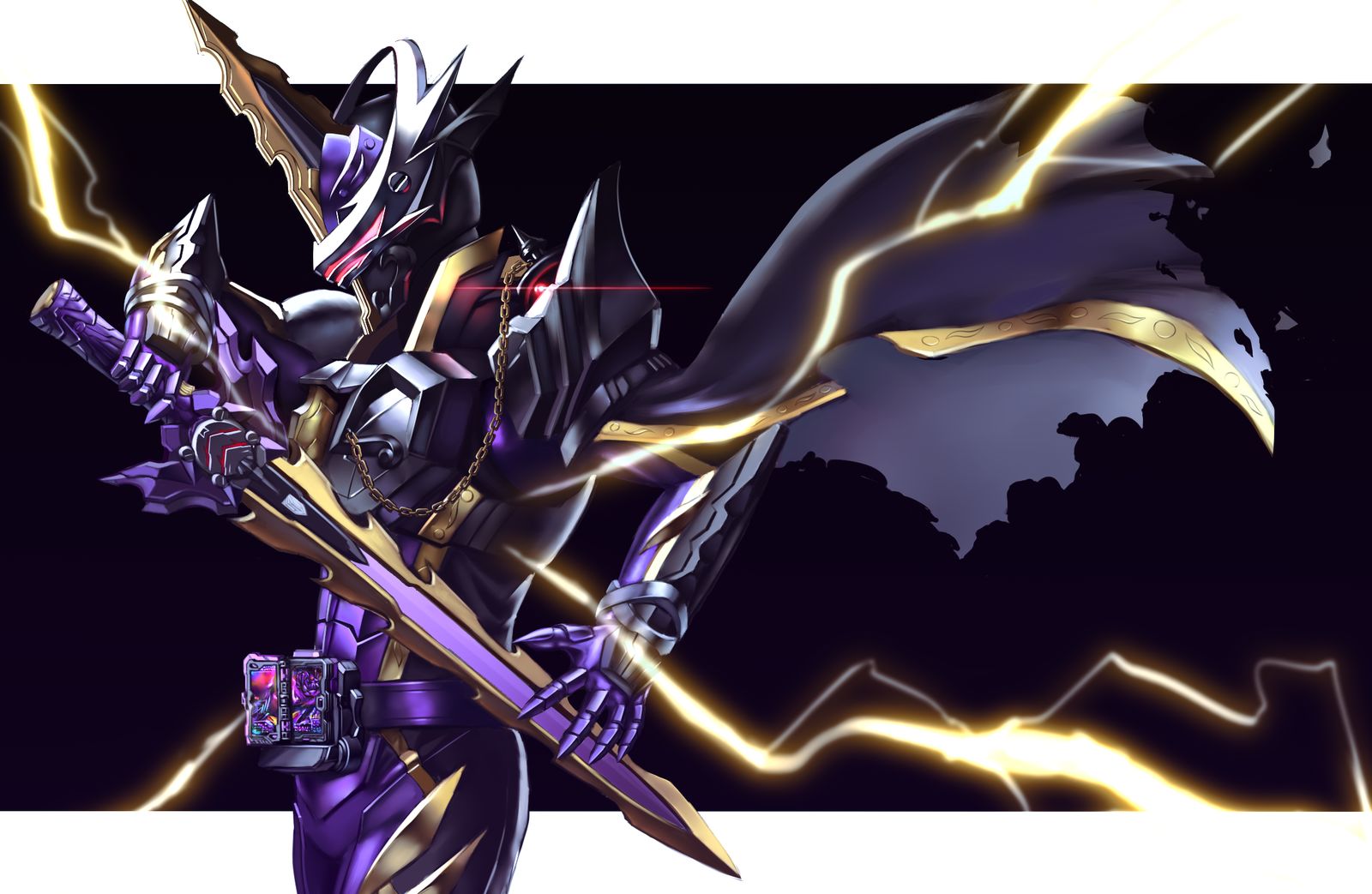 仮面ライダーカリバー ジャアクアランジナ头像同人高清图