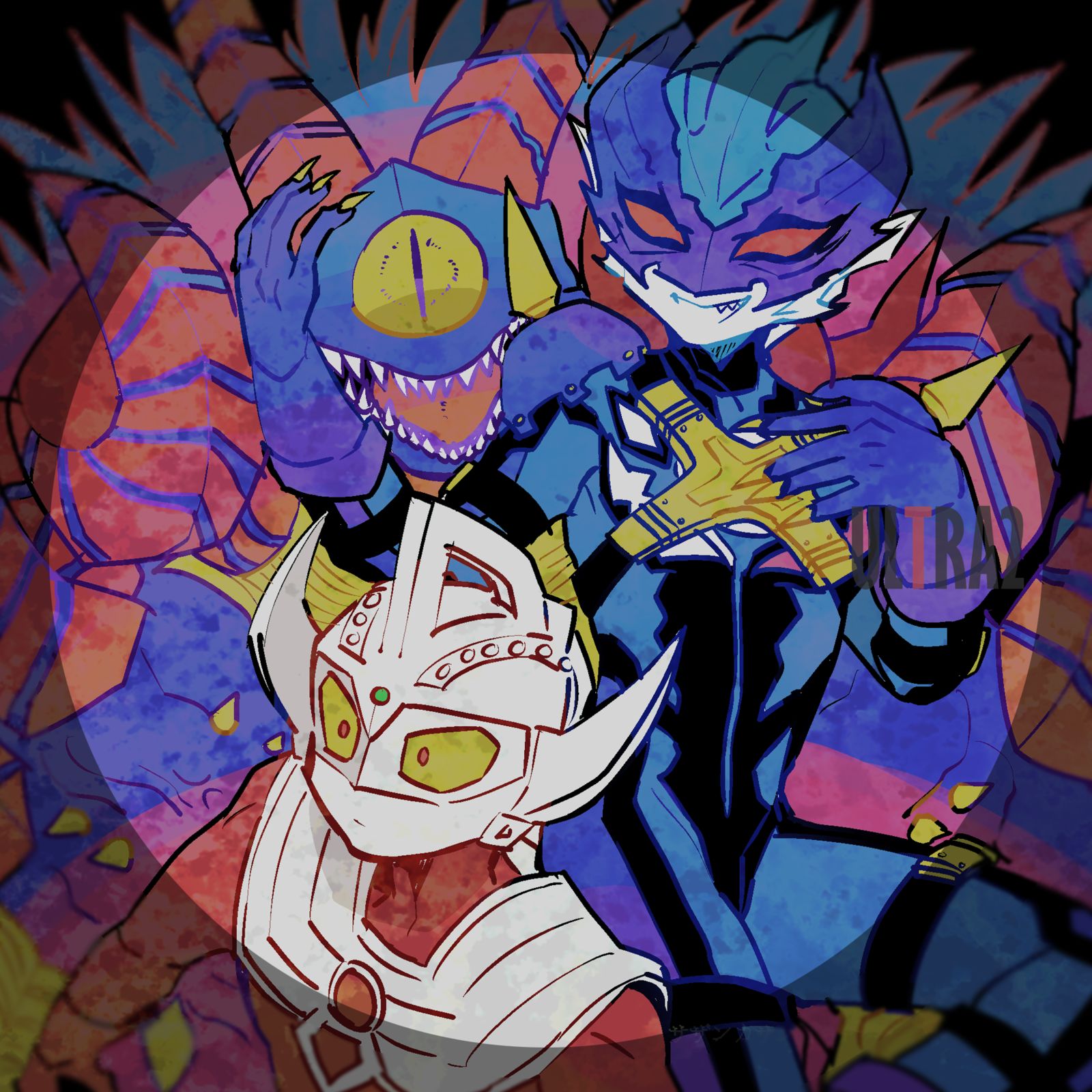 UL2-泰罗奥特曼ウルトラマントレギア