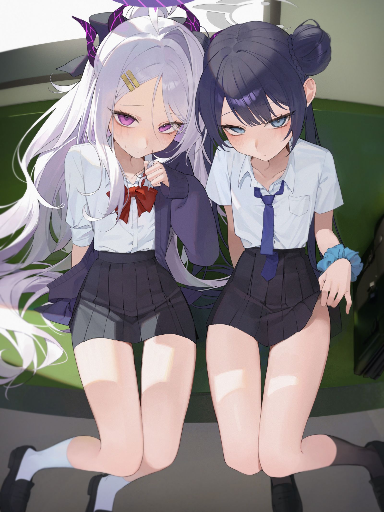 ヒナ＆キサキ插画图片壁纸