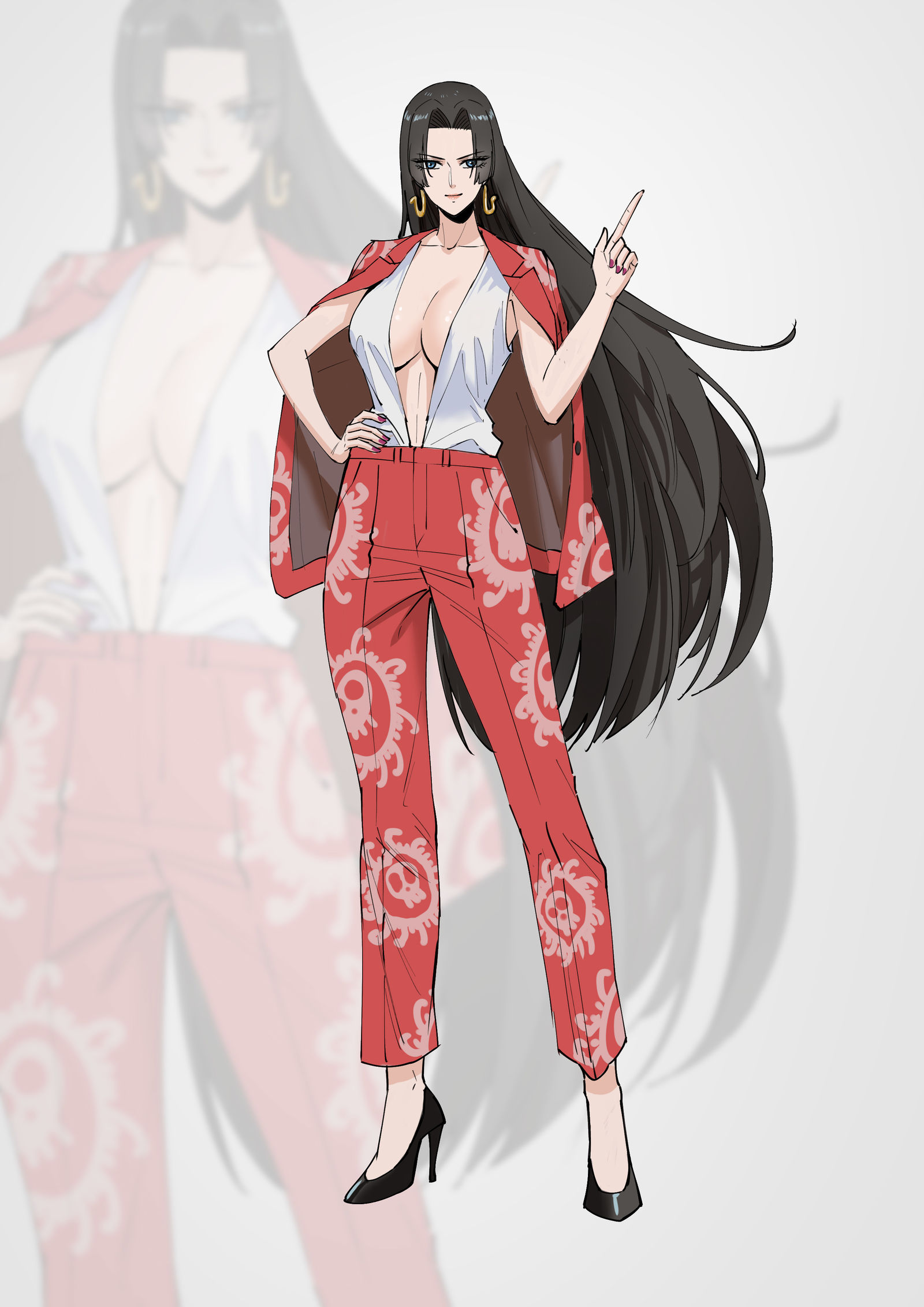 Boa·Hancock插画图片壁纸