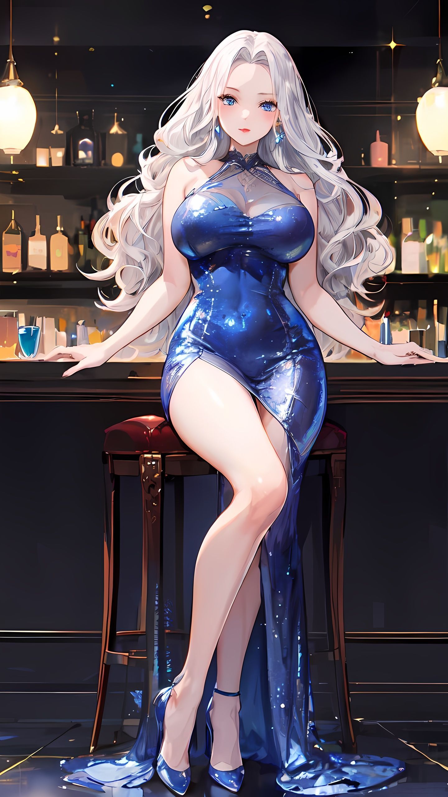 美女插画图片壁纸