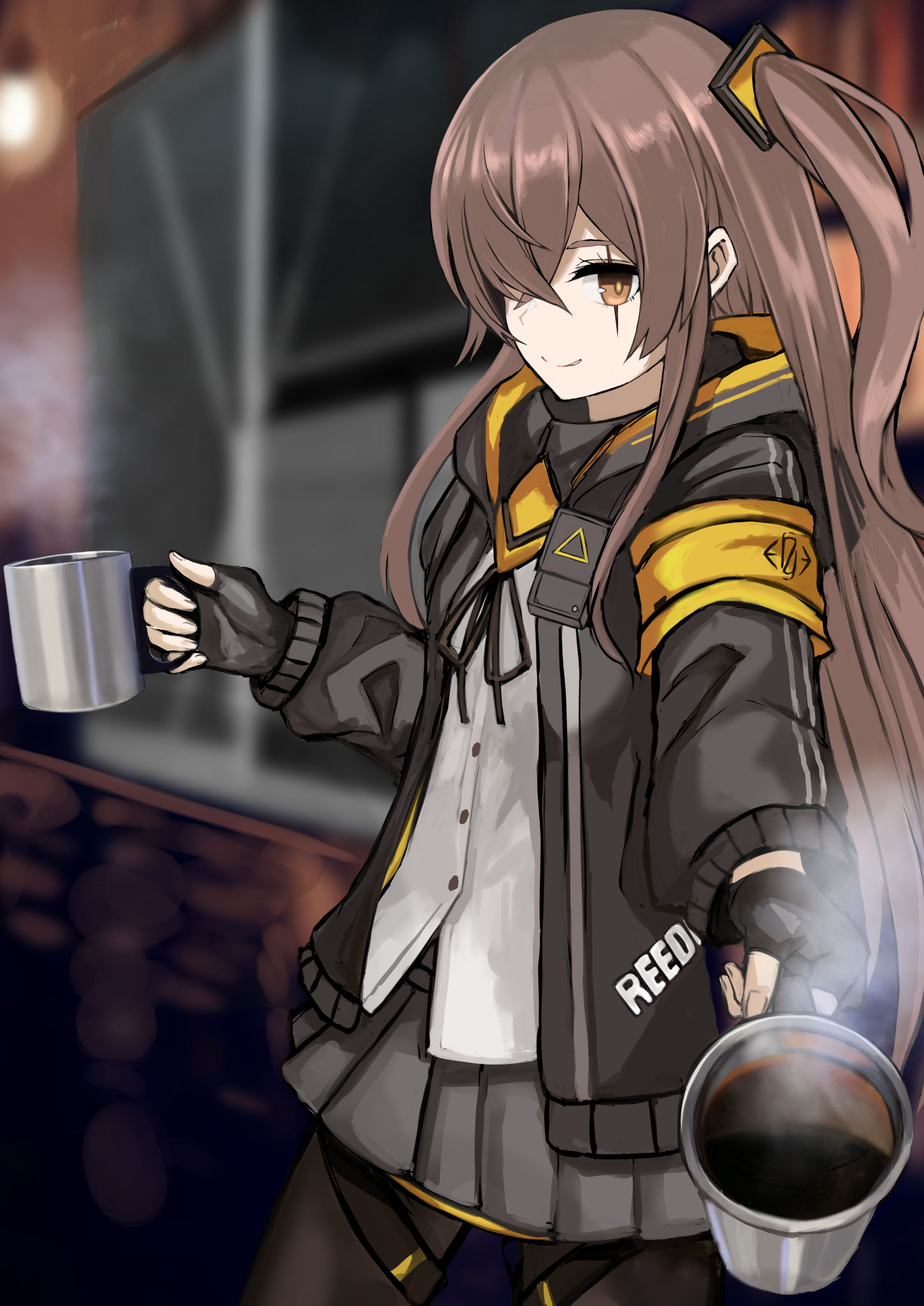 砂糖多めで☕插画图片壁纸