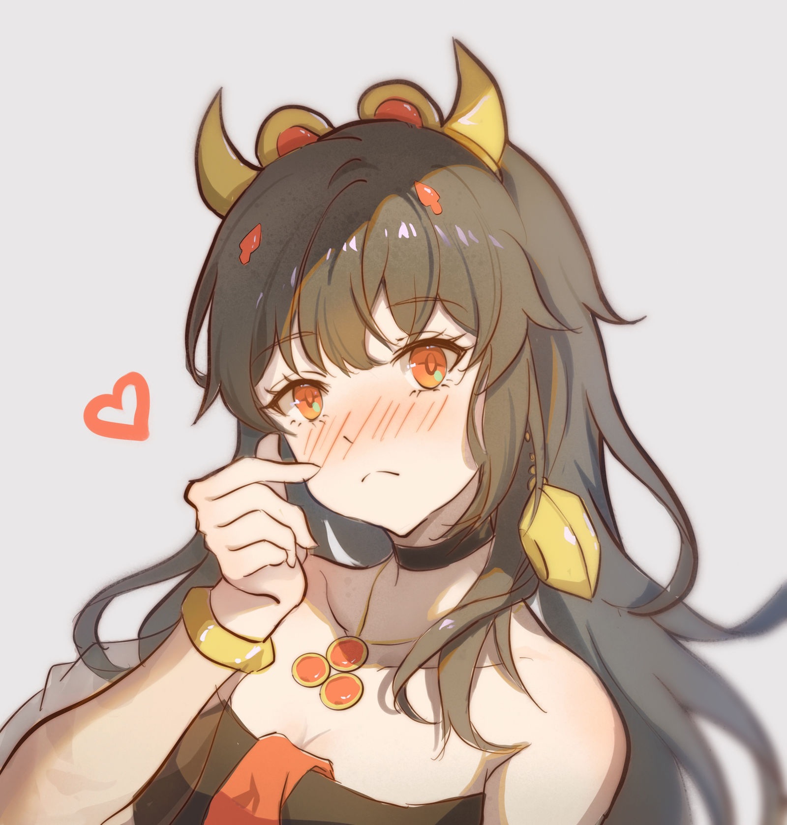 露西亚向您比心 提前520快乐w插画图片壁纸