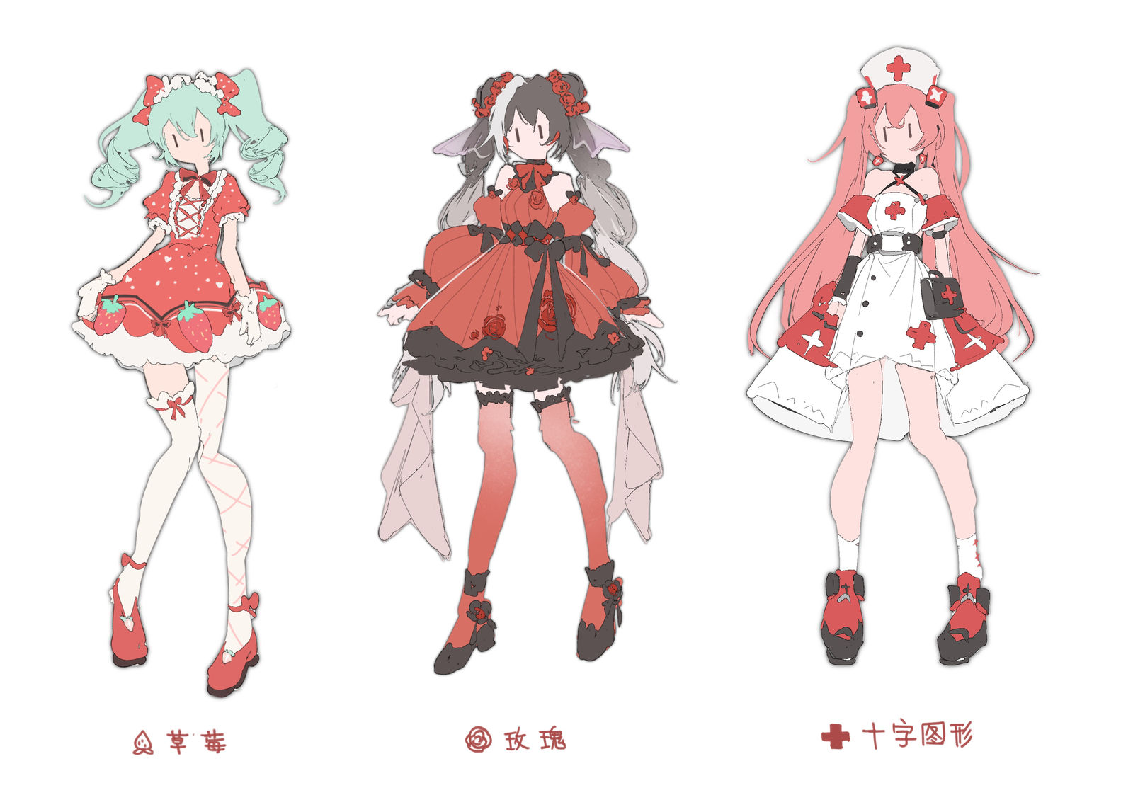 no title-characterdesign人物设定