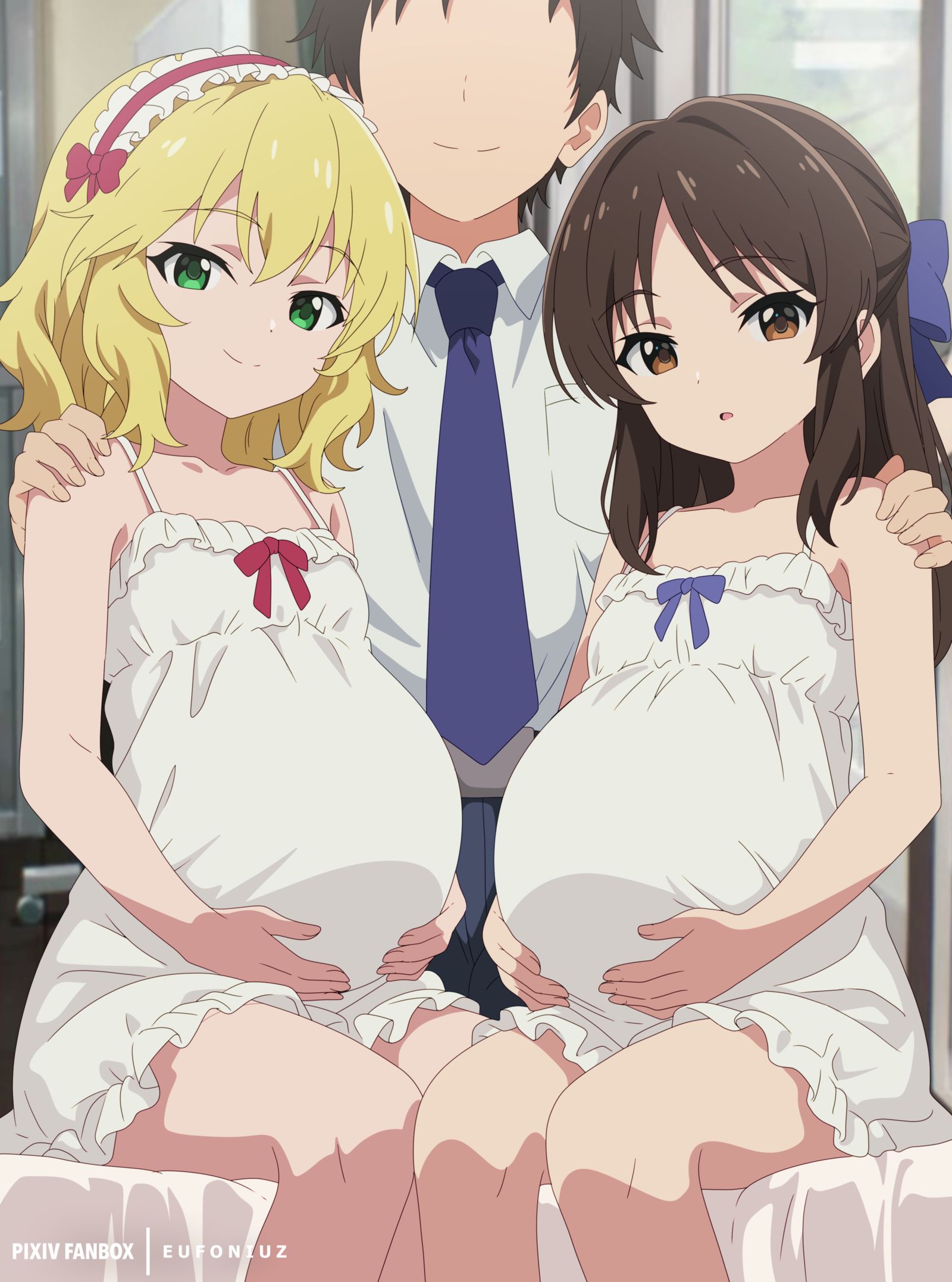 橘ありす / 櫻井桃華头像同人高清图