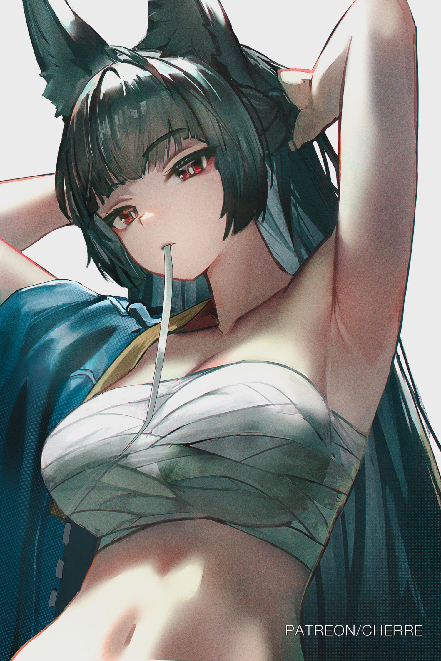   Hoshimi Miyabi (Dressing Up)插画图片壁纸