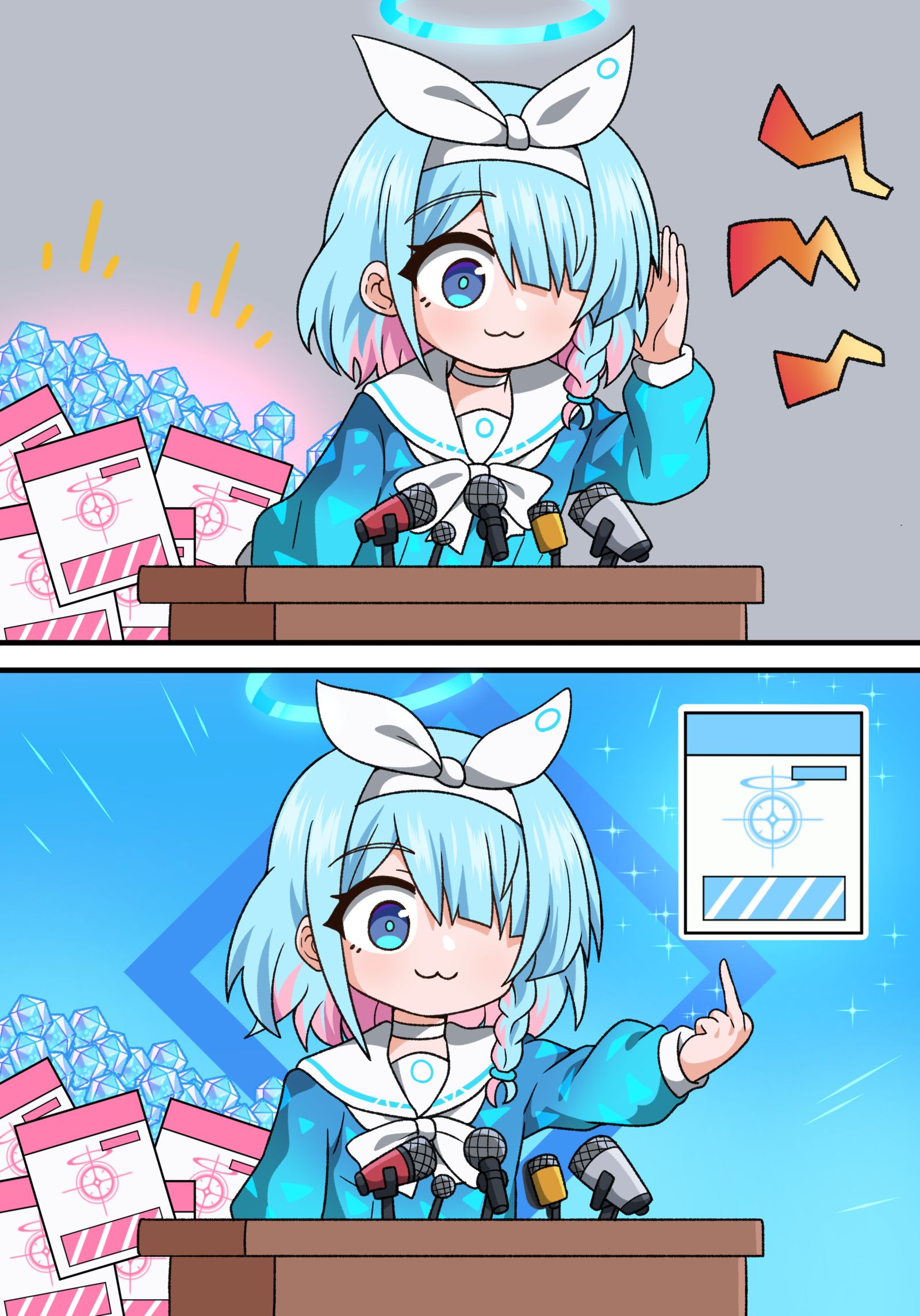 분홍봉투 달라고요?插画图片壁纸
