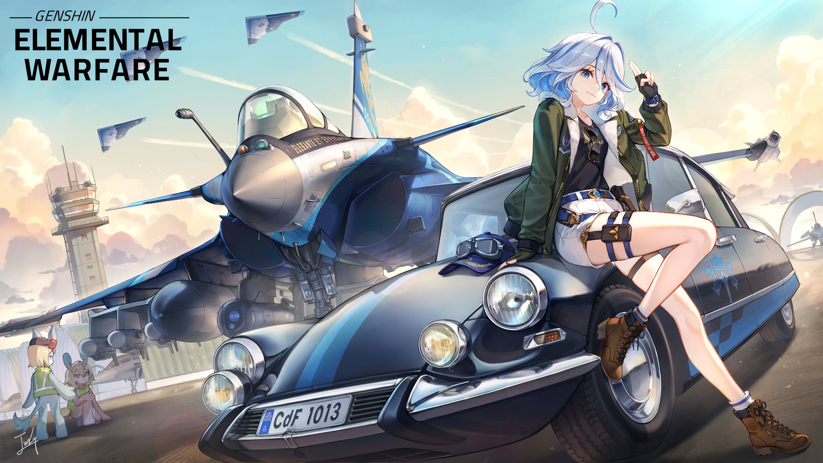 Furina & Rafale-原神芙宁娜
