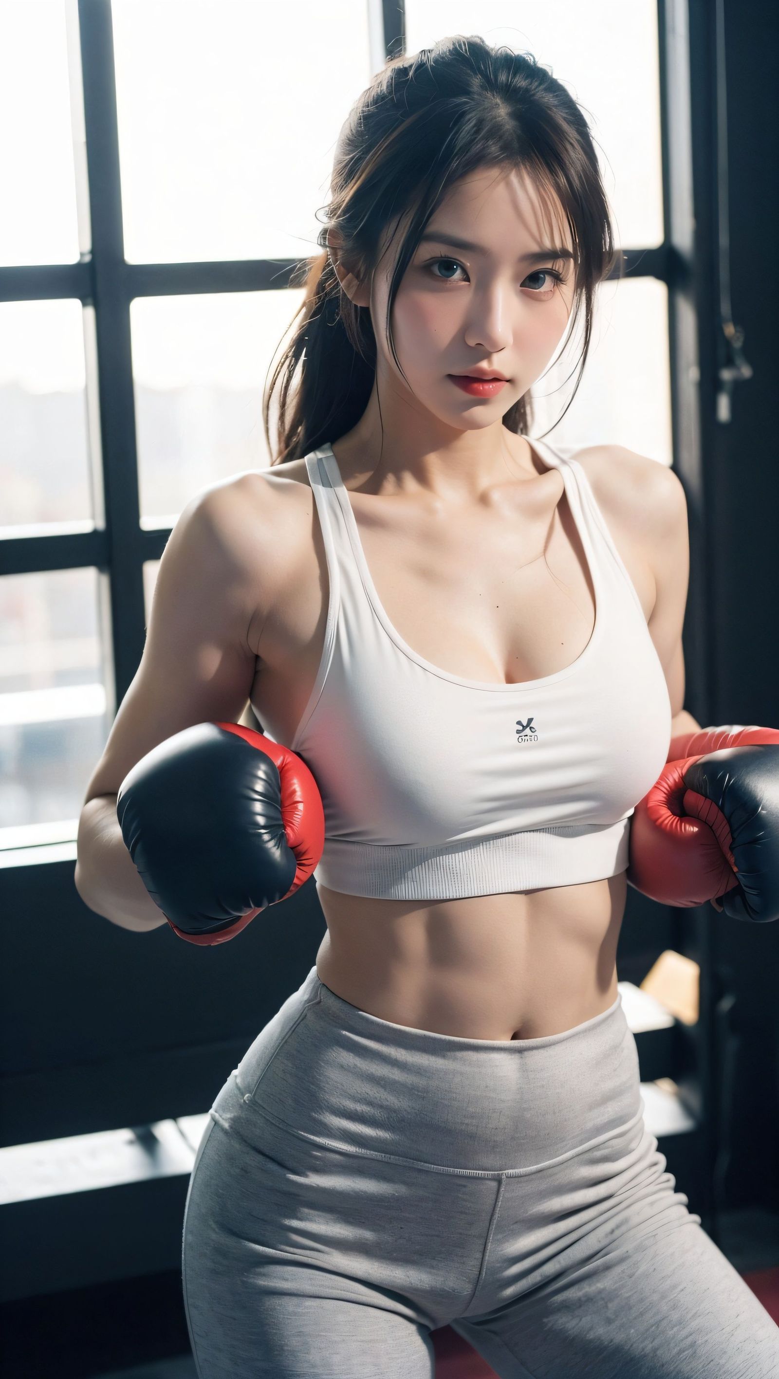 运动活力美女头像同人高清图