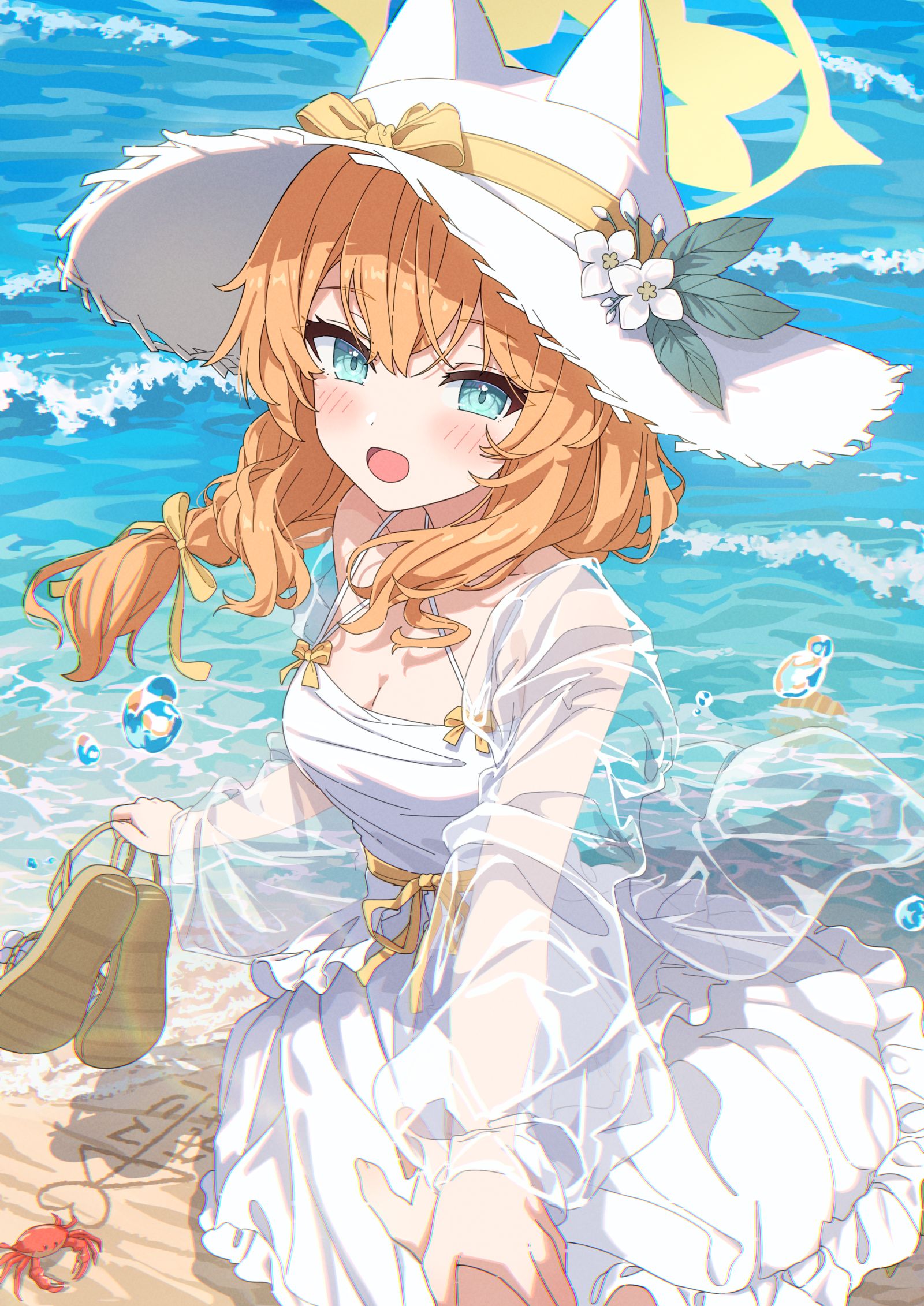 Mari插画图片壁纸