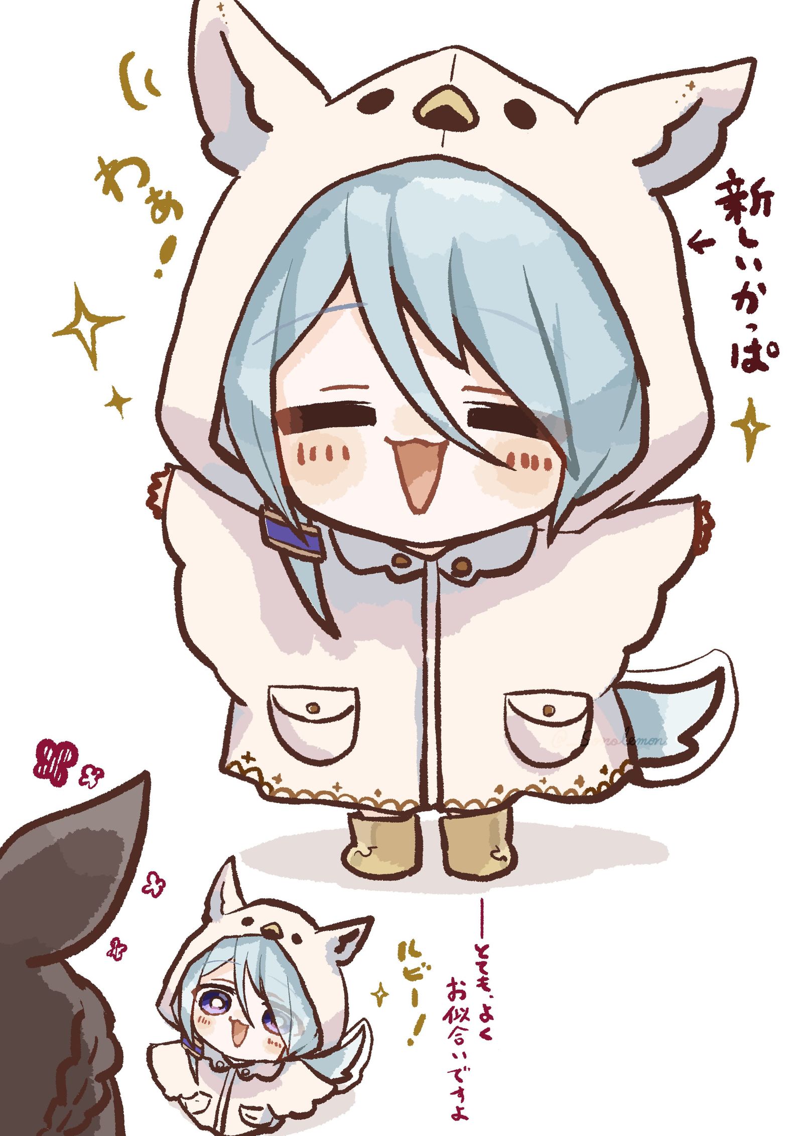 ﾁﾋﾞﾐﾗ③插画图片壁纸