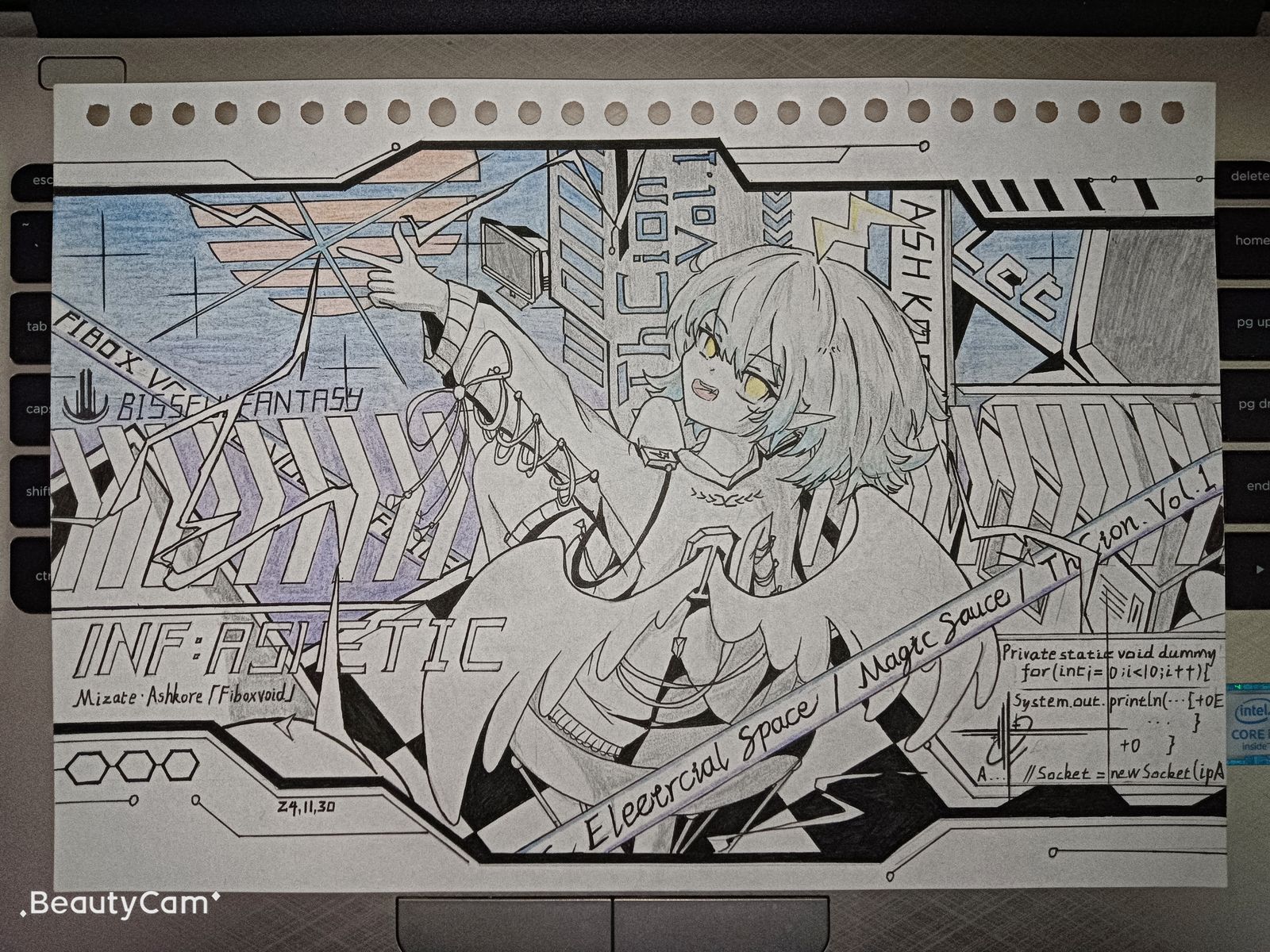 过去的画手绘（）