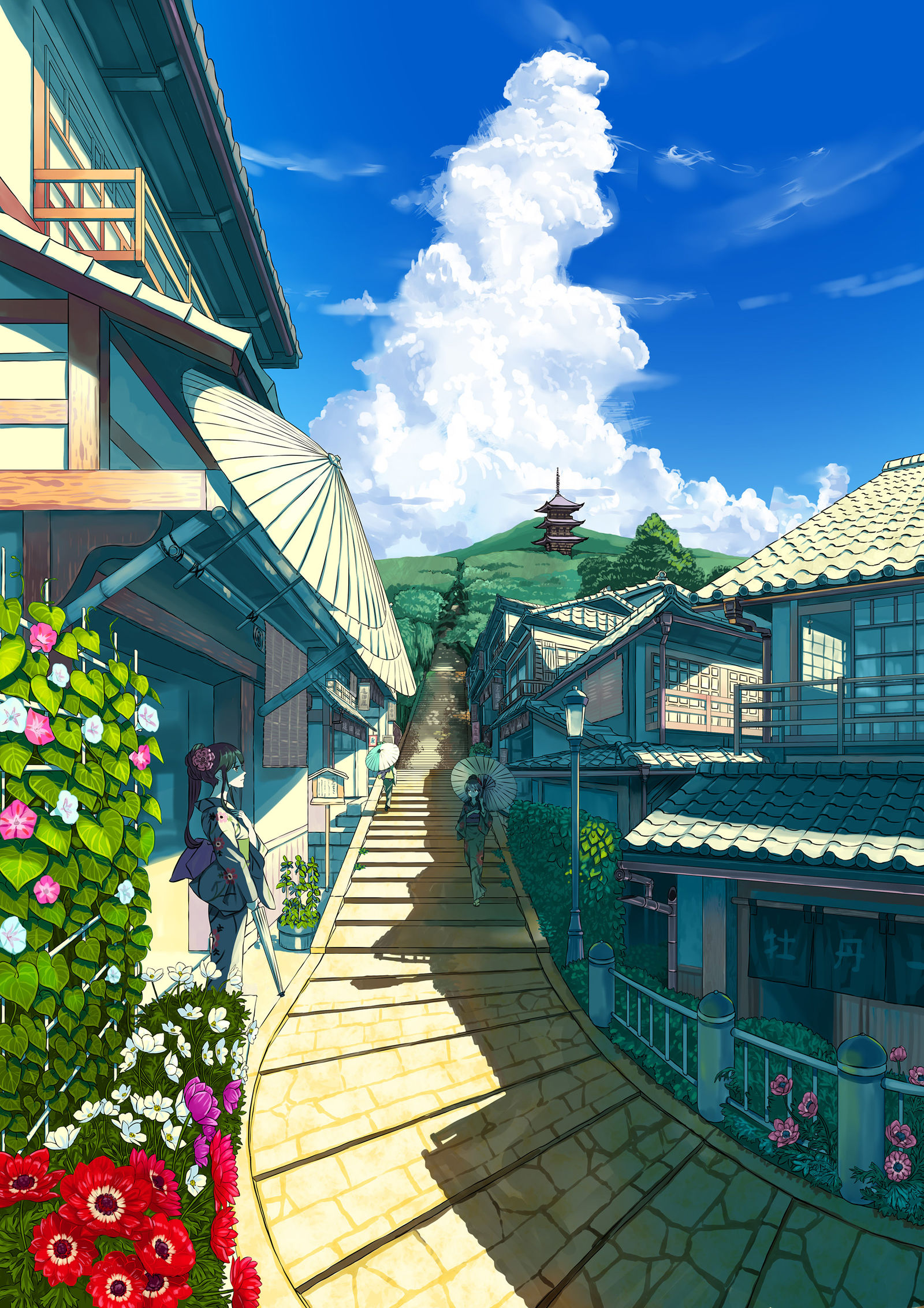 夏之坂通り头像同人高清图
