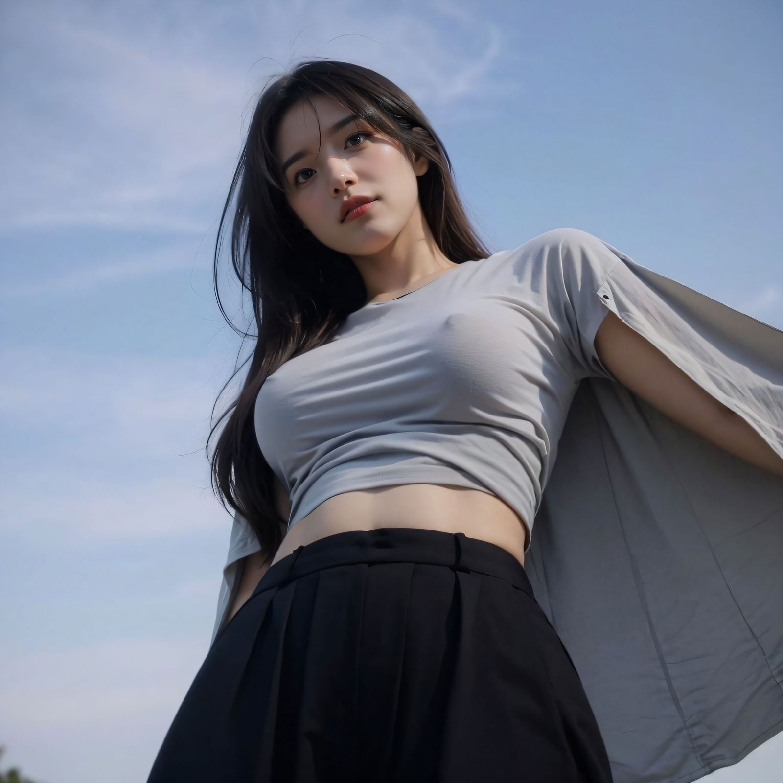 ai美女头像同人高清图