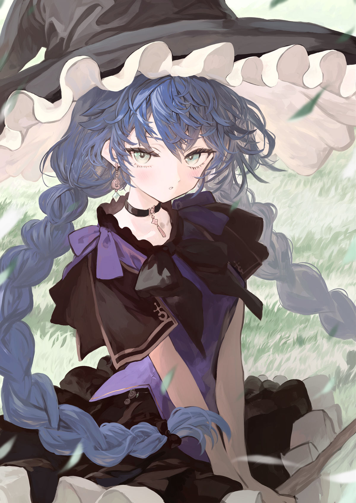 草原の魔女插画图片壁纸
