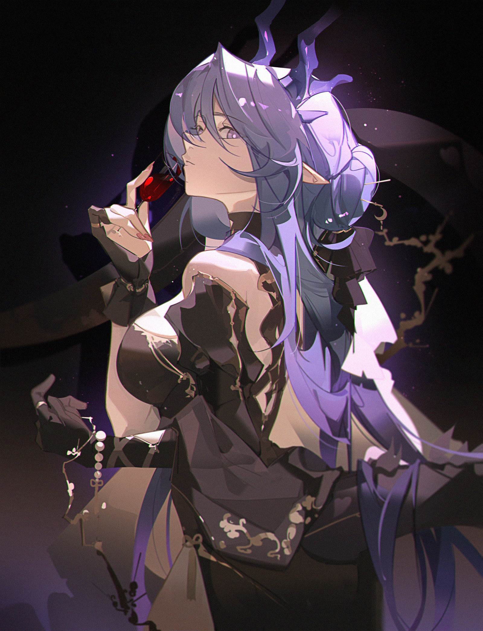 黑礼服令姐-同人原创