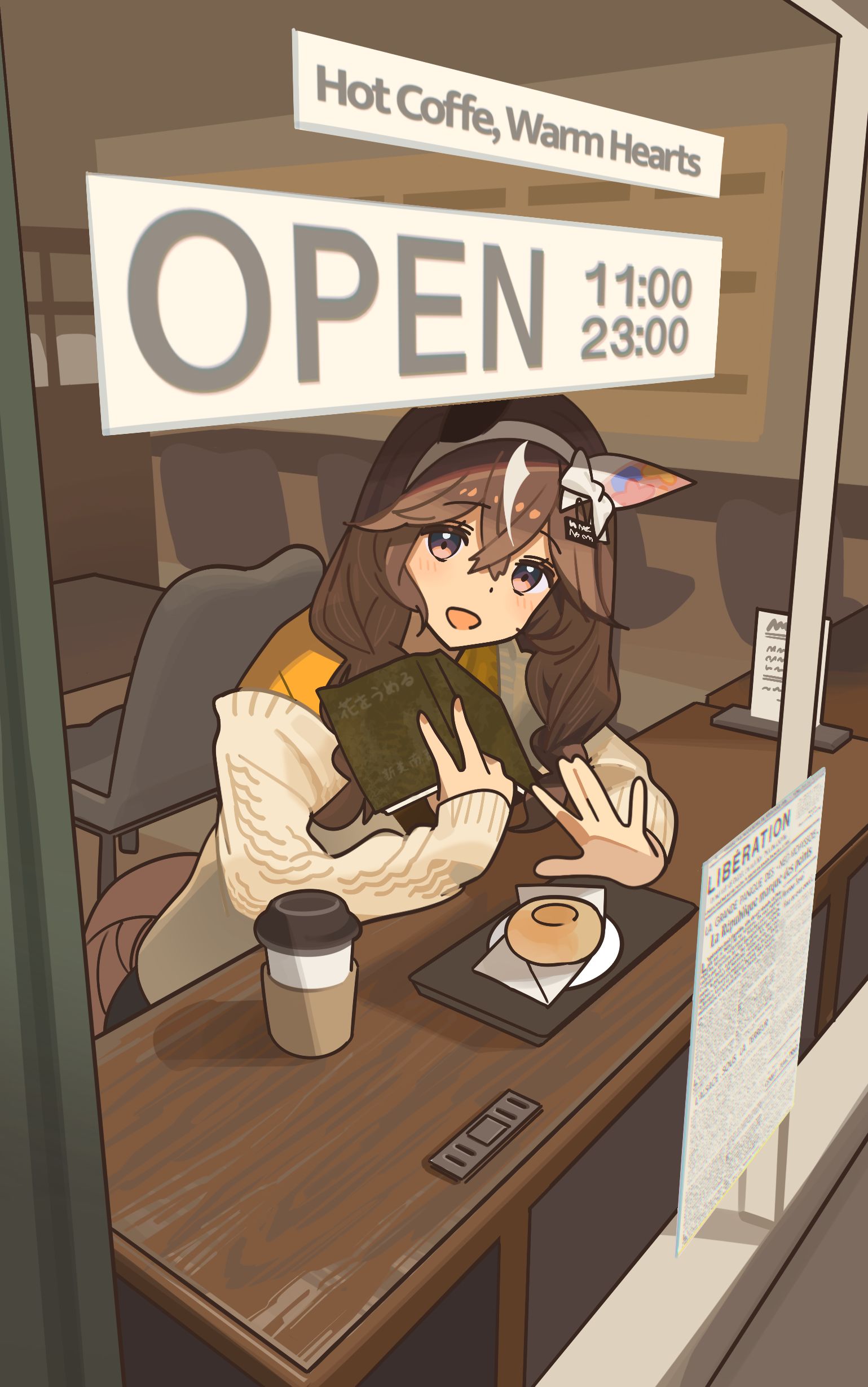 あっ插画图片壁纸