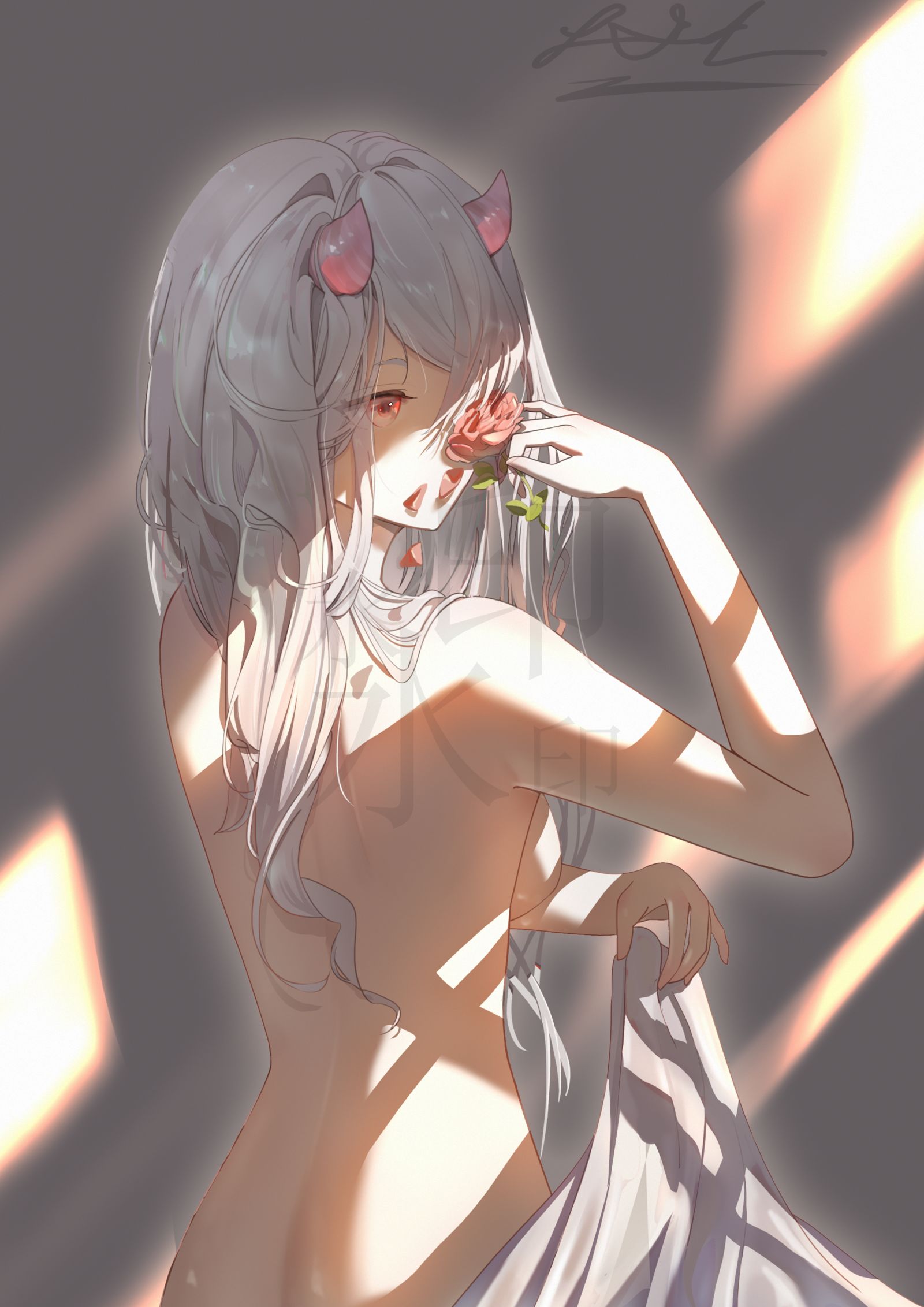 是凉快的美少女口牙头像同人高清图