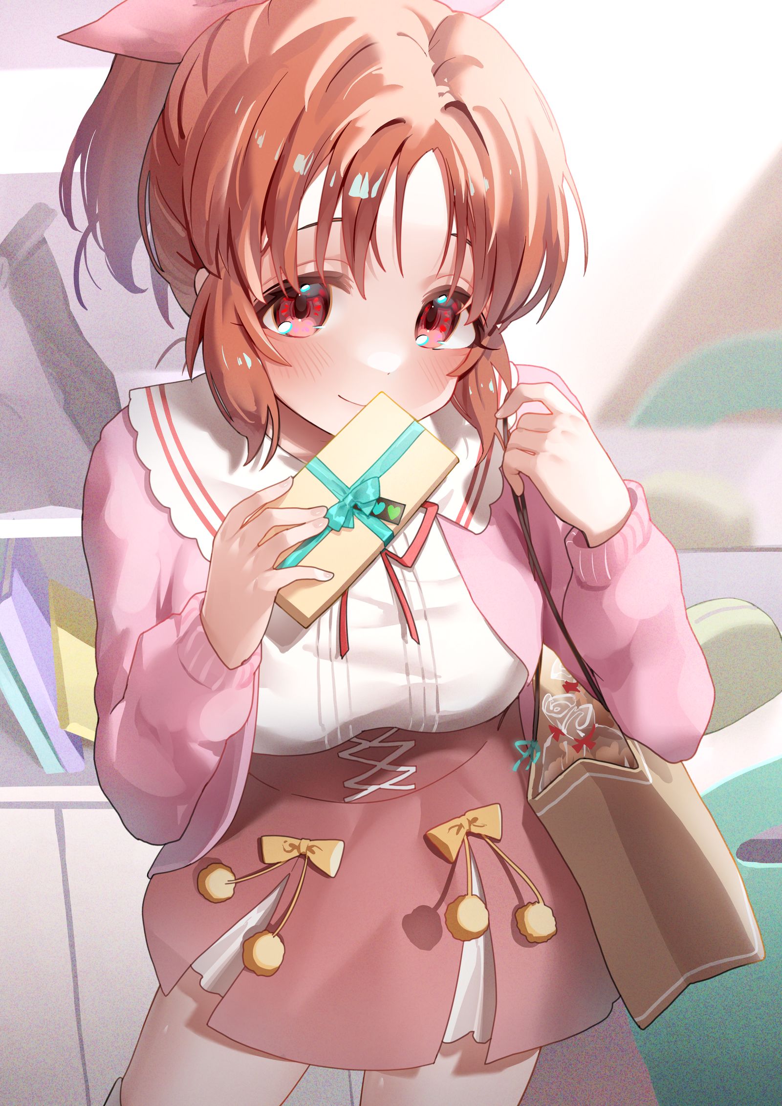 「みんなにはヒミツですよ❤」插画图片壁纸
