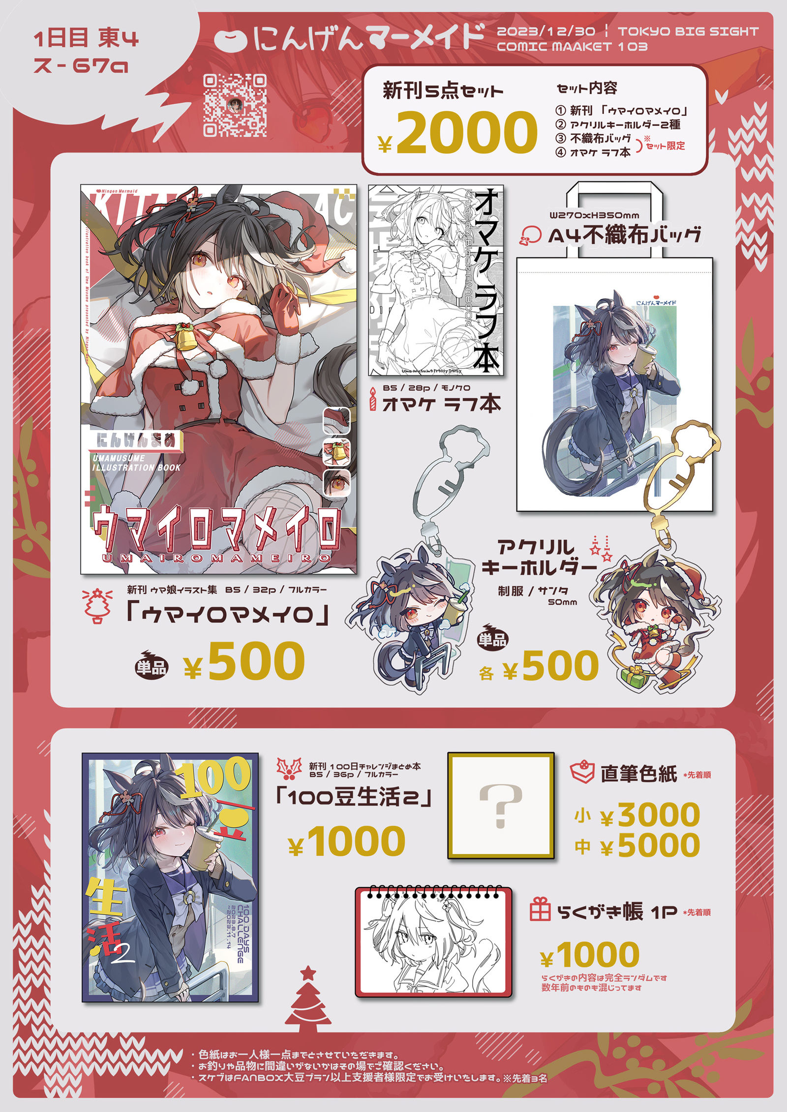 C103お品書き＋SDキタちゃん！插画图片壁纸