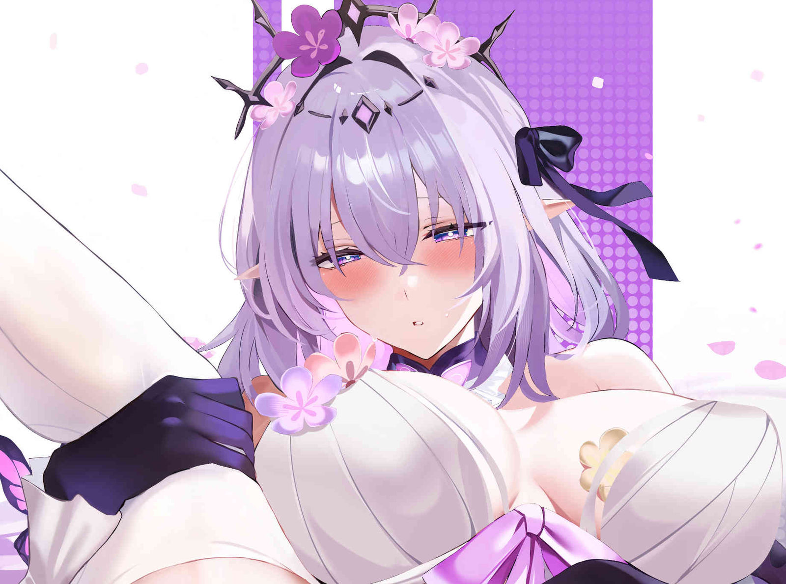遐蝶插画图片壁纸