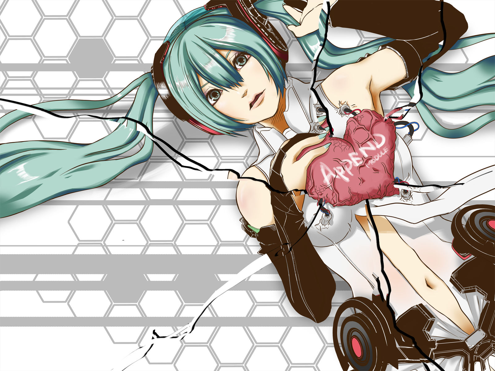 ボツアペンド絵-初音未来これが…ボツ…だと?!