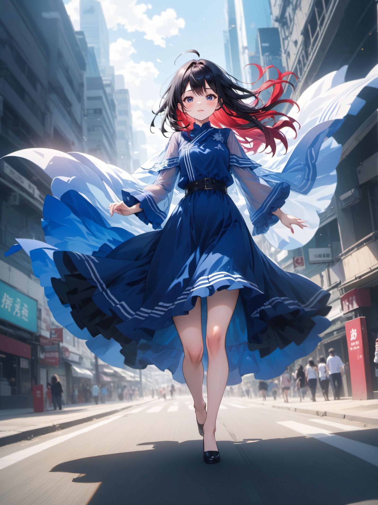 飞舞-二次元大模型美女