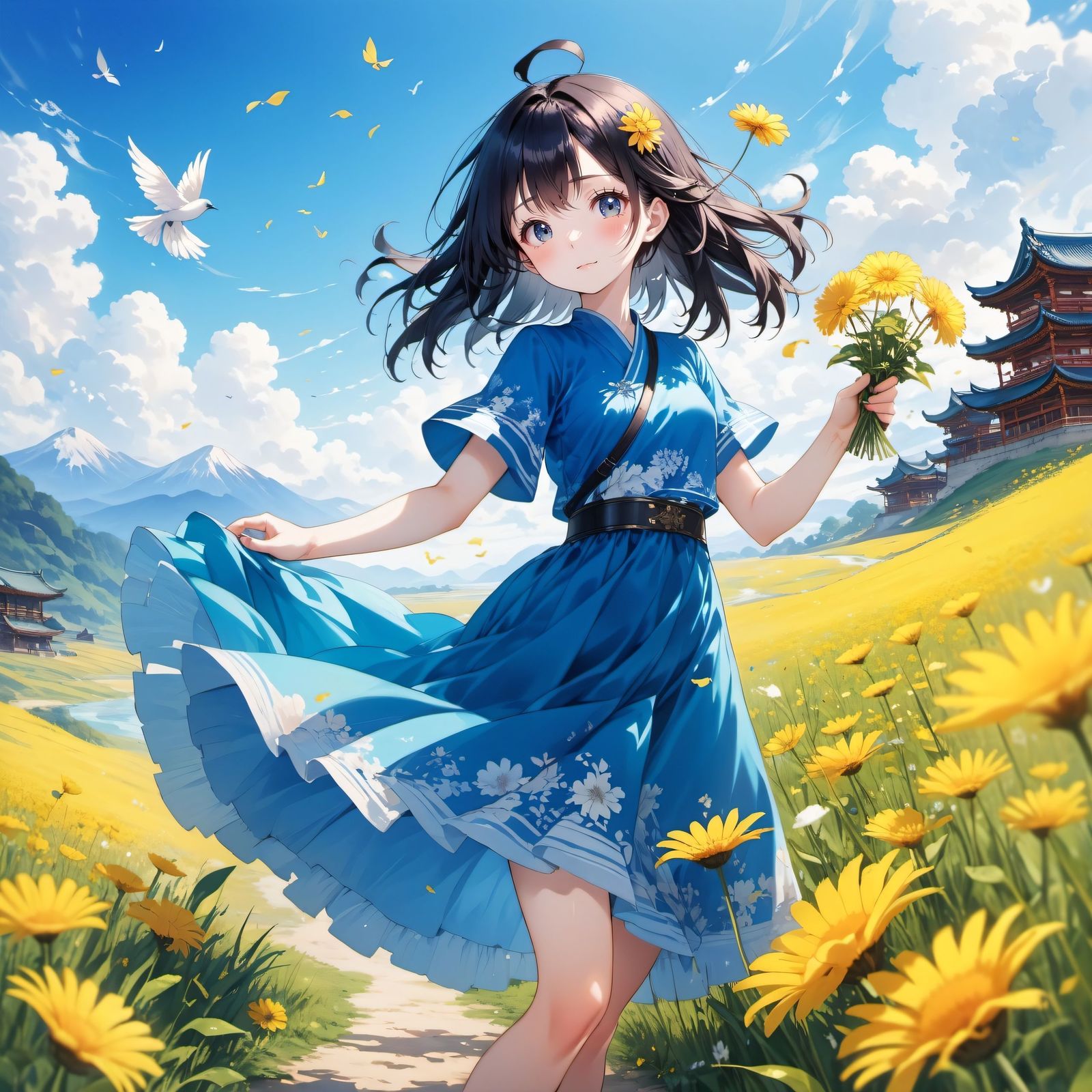 美的感受-二次元大模型美女