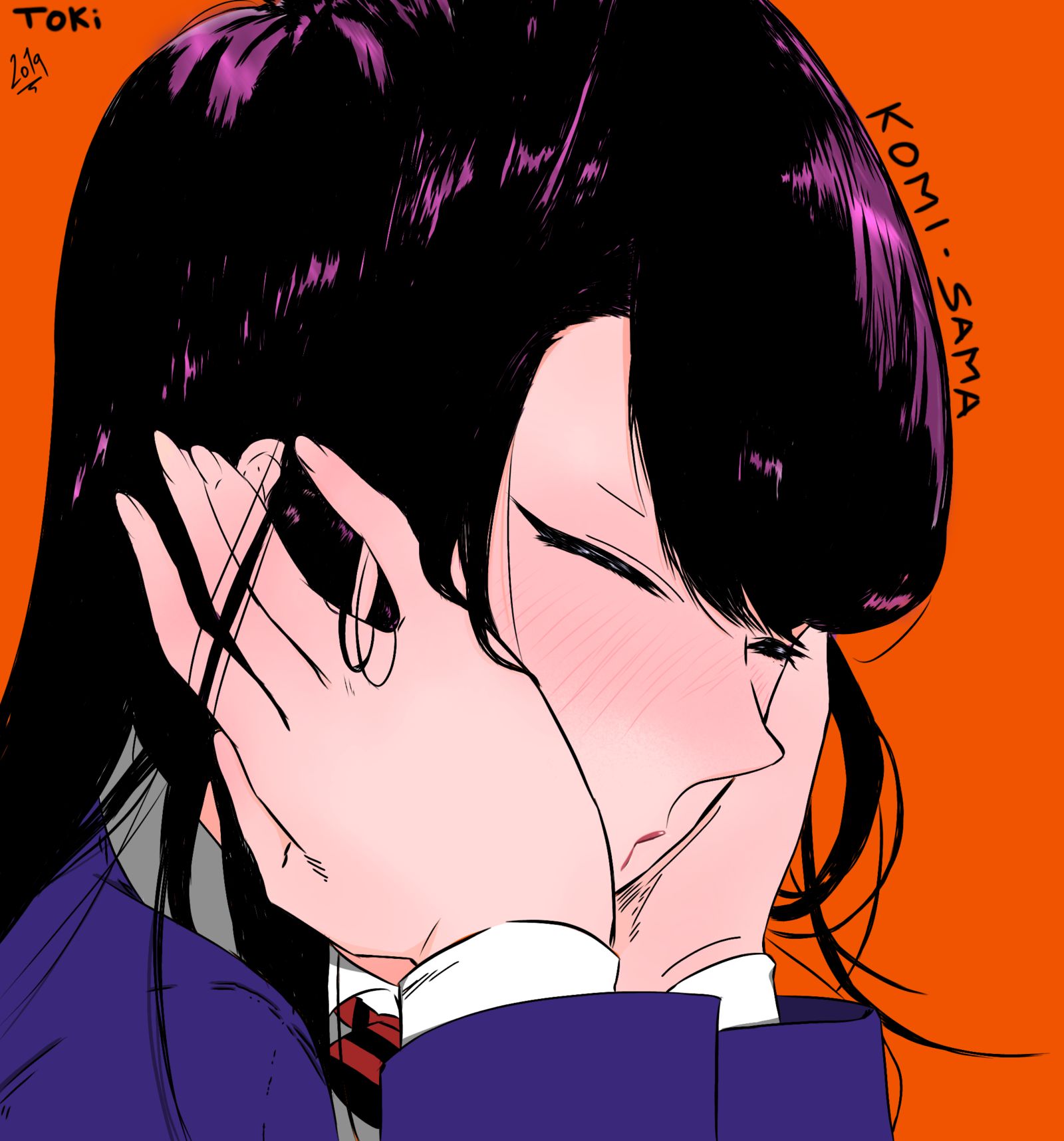Komi - San插画图片壁纸