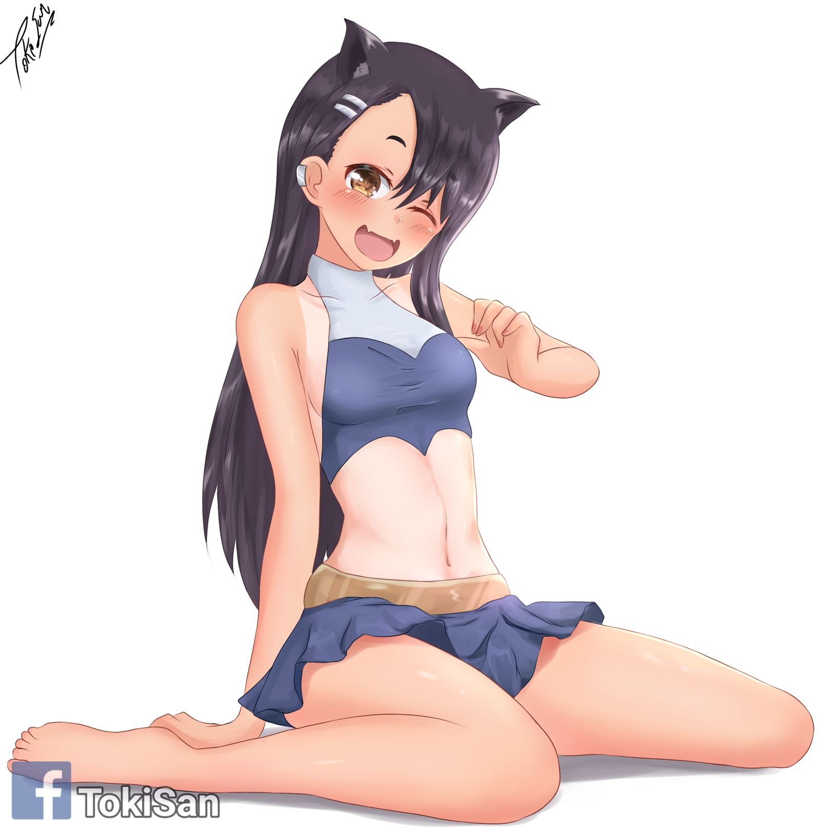 NekoToro ><插画图片壁纸