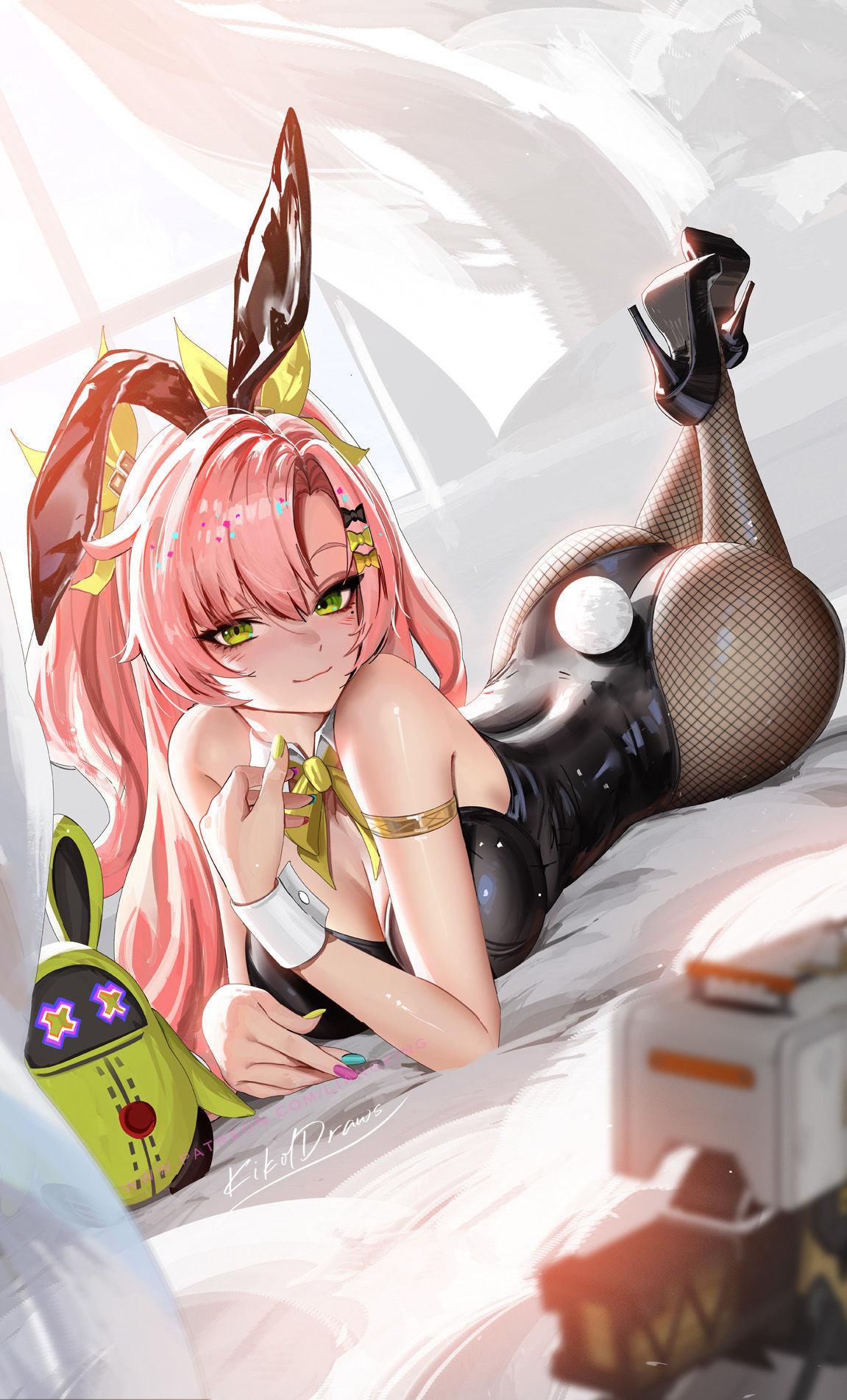 Nicole bunny插画图片壁纸